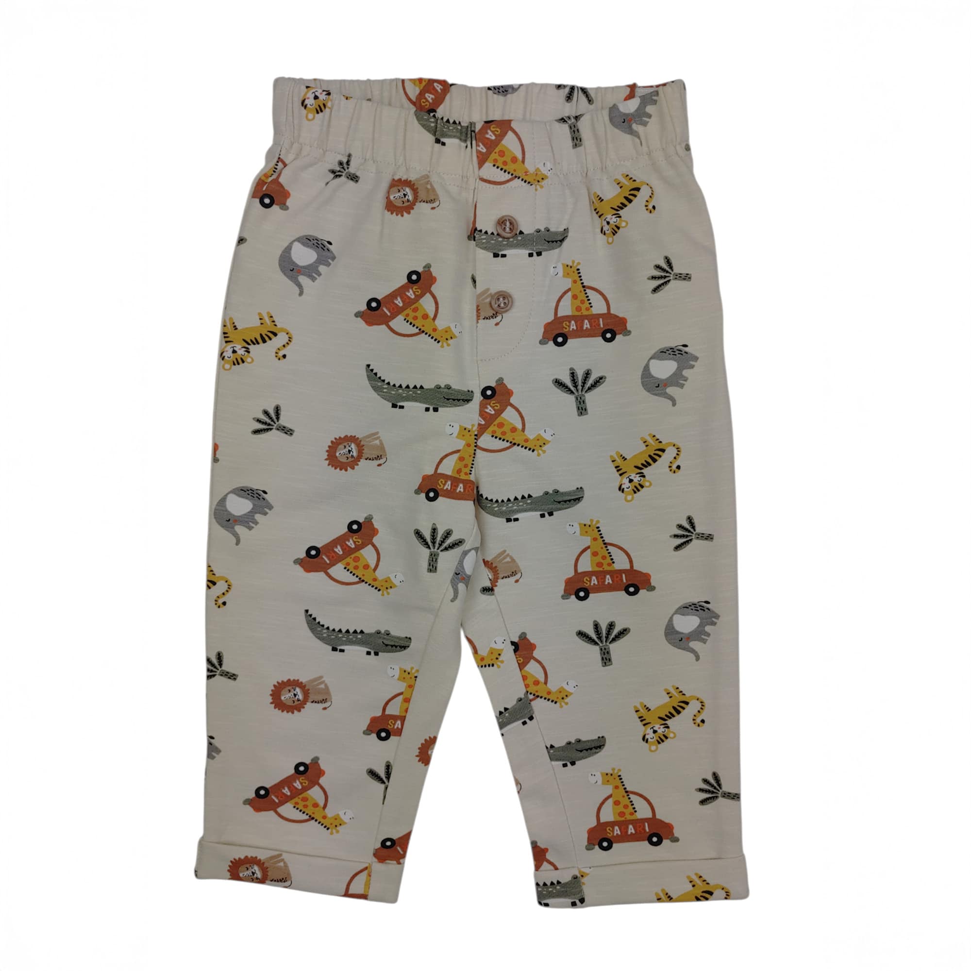 Lange Hosen, LITTLE ONE, Beige – Besonderheit: aus 95% Baumwolle