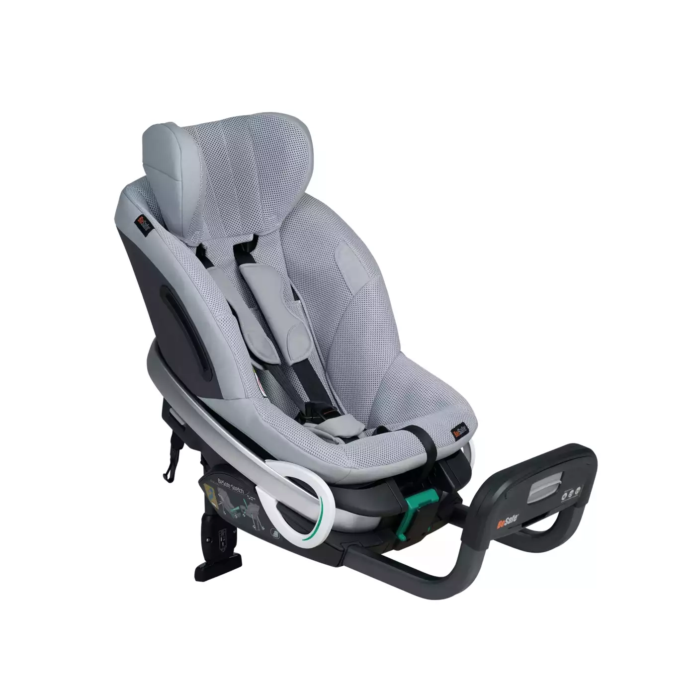 Kindersitze 9-36 kg, Gruppe 1/2/3, BeSafe, Schwarz – Produktansicht