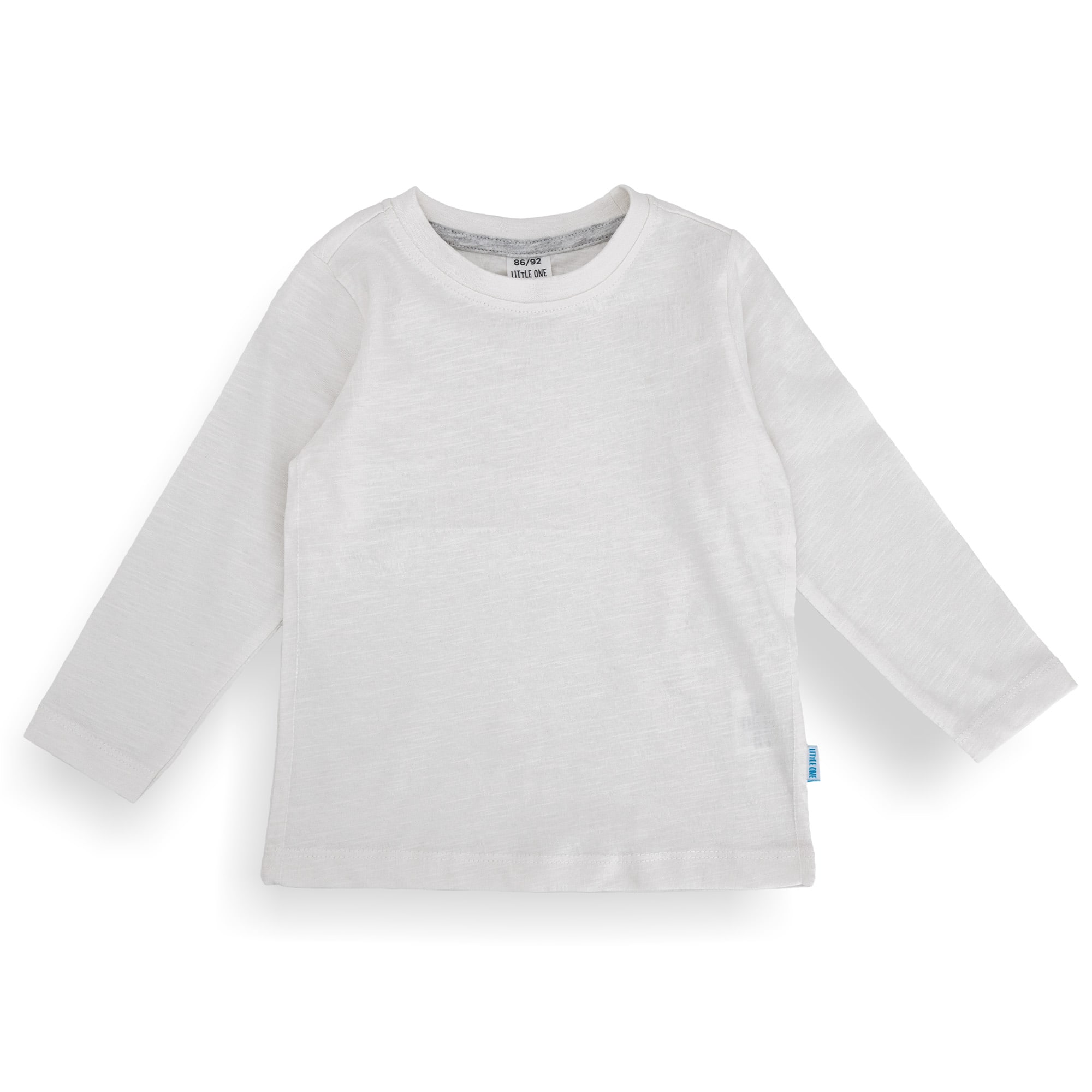 Langarmshirts, LITTLE ONE, Weiß – Besonderheit: aus 100% Bio-Baumwolle