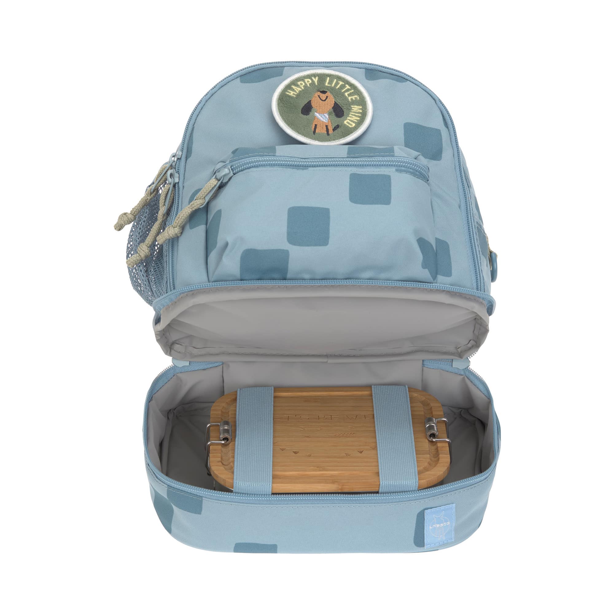 Kinderrucksäcke, LÄSSIG, Blau – Produktansicht