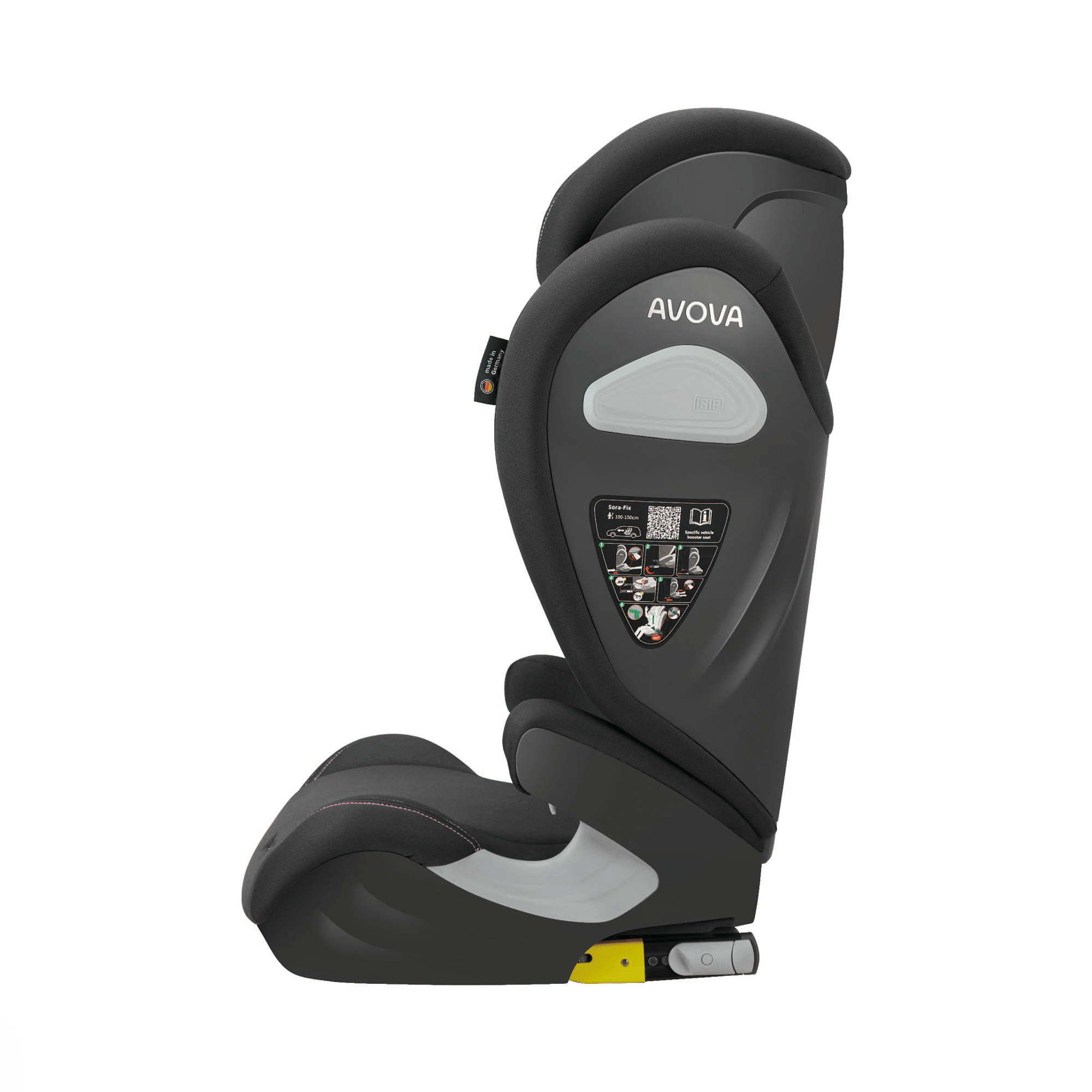 Kindersitze 15-36 kg, Gruppe 2/3, AVOVA, Pink – Produktansicht