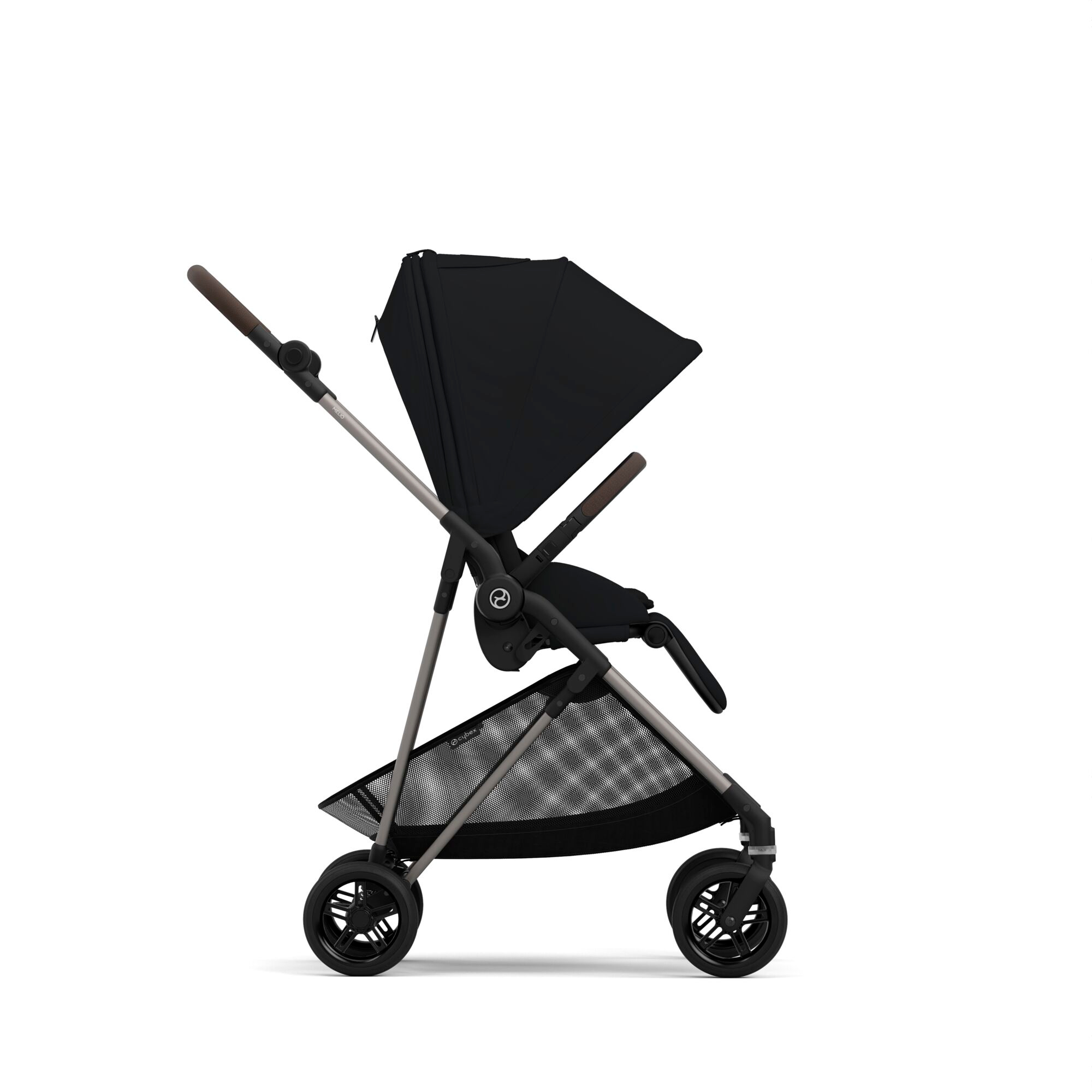 Kombi-Kinderwagen, cybex, Schwarz – Produktansicht
