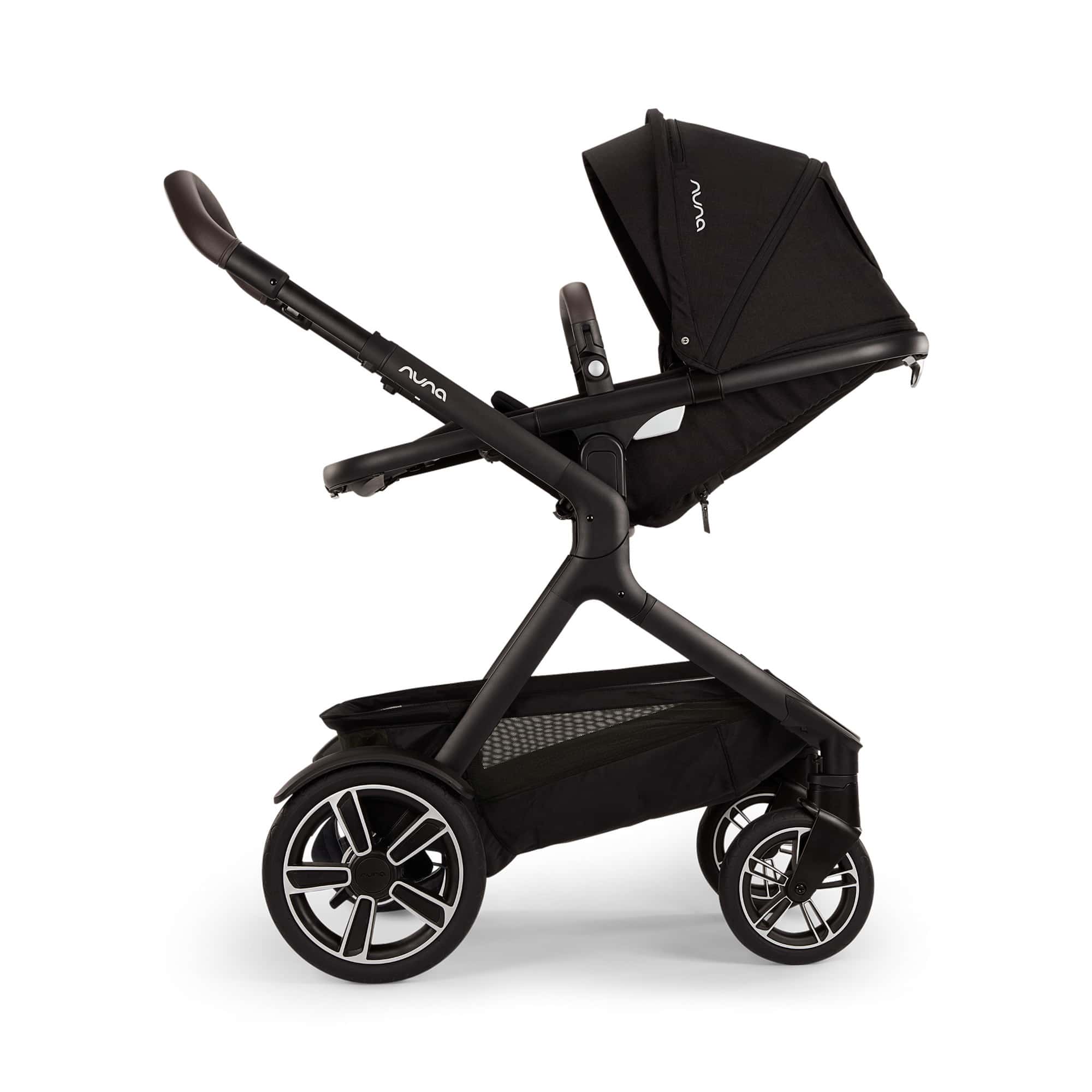 Kombi-Kinderwagen, nuna, Schwarz – Produktansicht