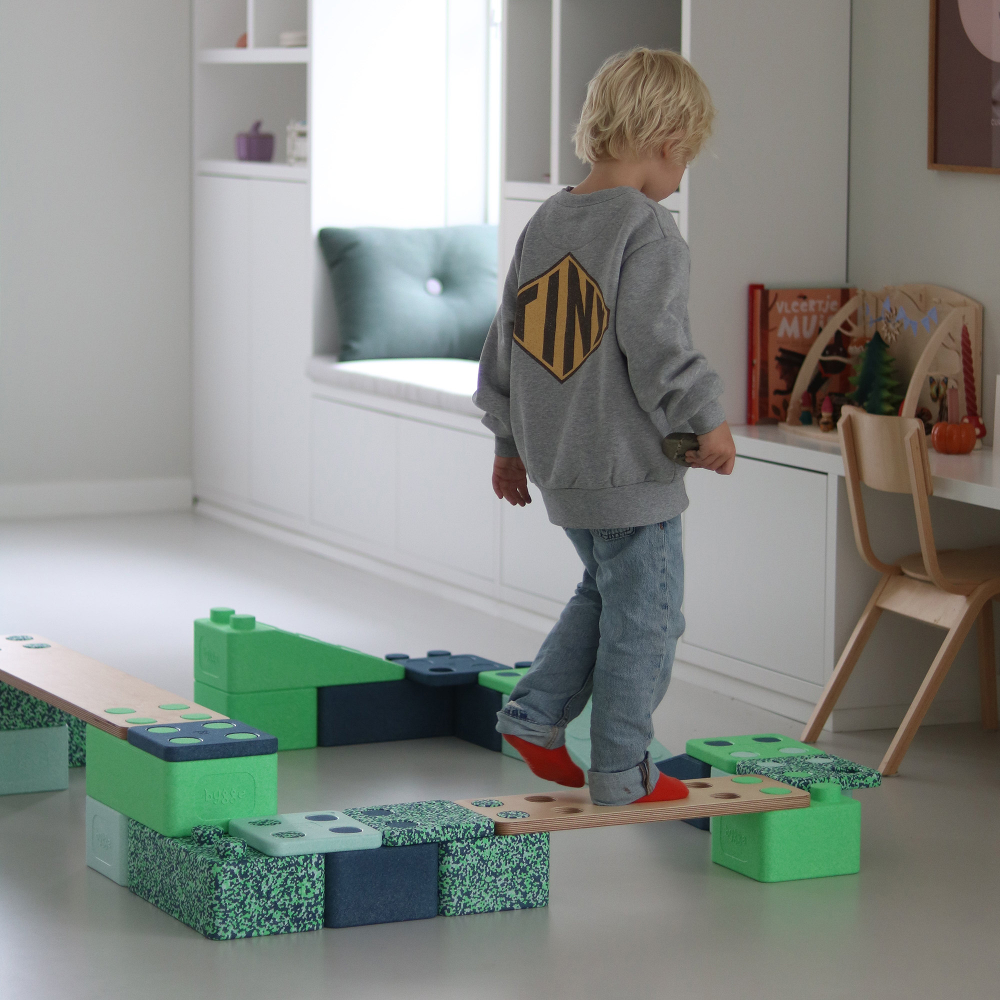 Bausteine, Bygge, Mehrfarbig – Produktansicht