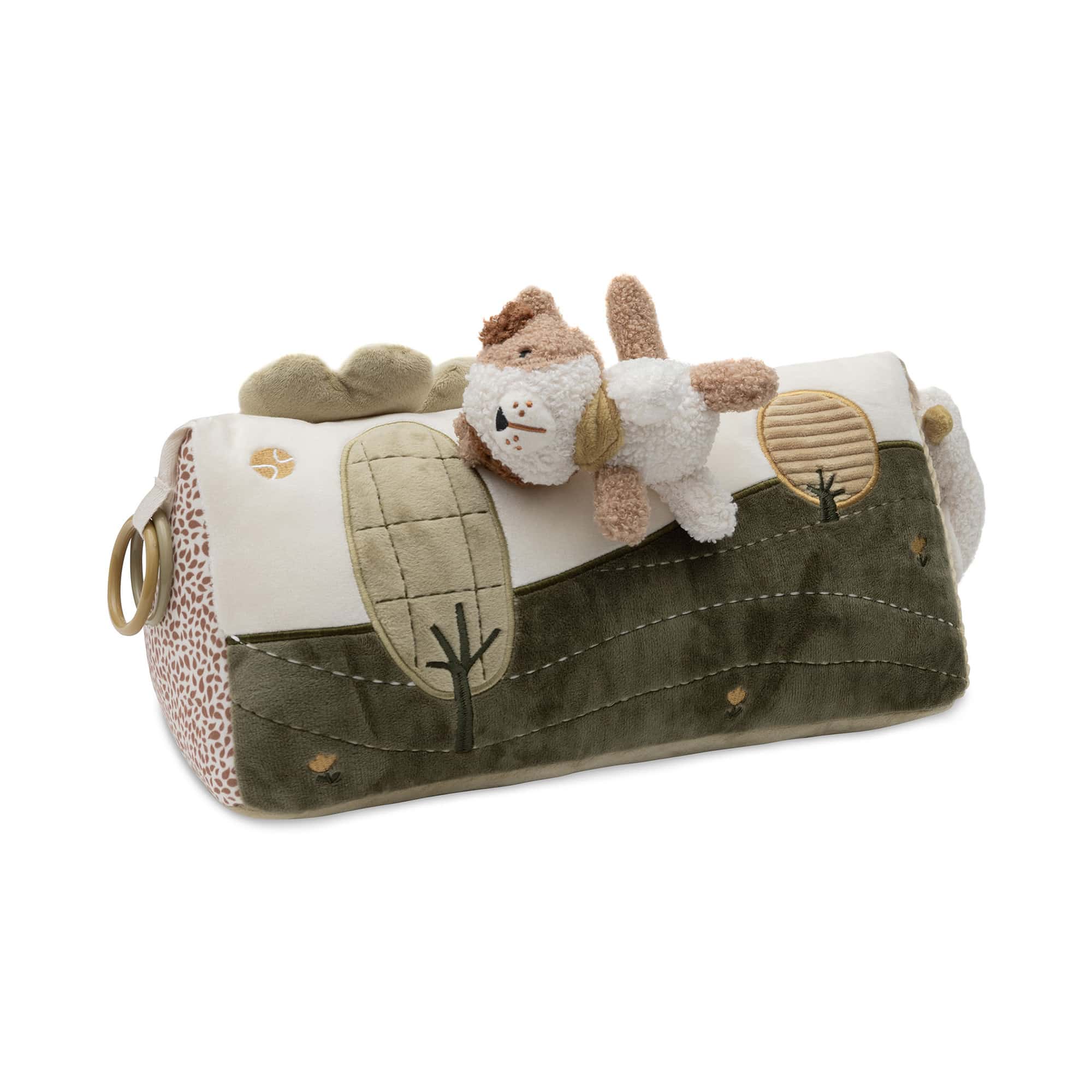 Interaktives Spielzeug, jollein, Beige – Besonderheit: vielfältige spielerische Elemente