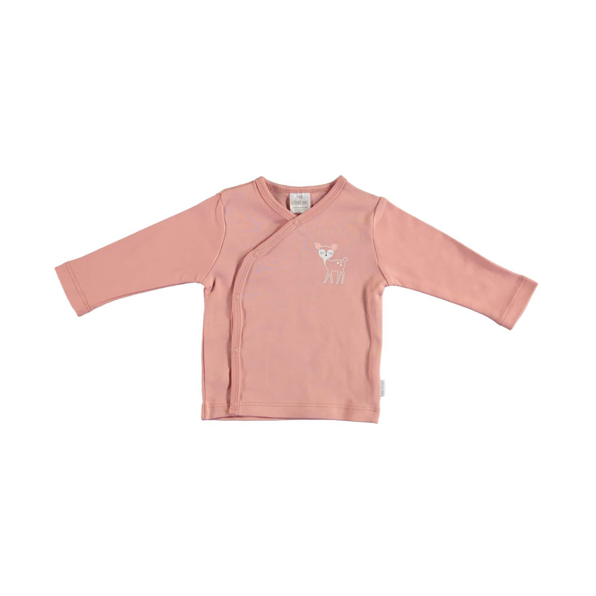 Wickelshirt, LITTLE ONE, Pink – Besonderheit: aus 100% Baumwolle