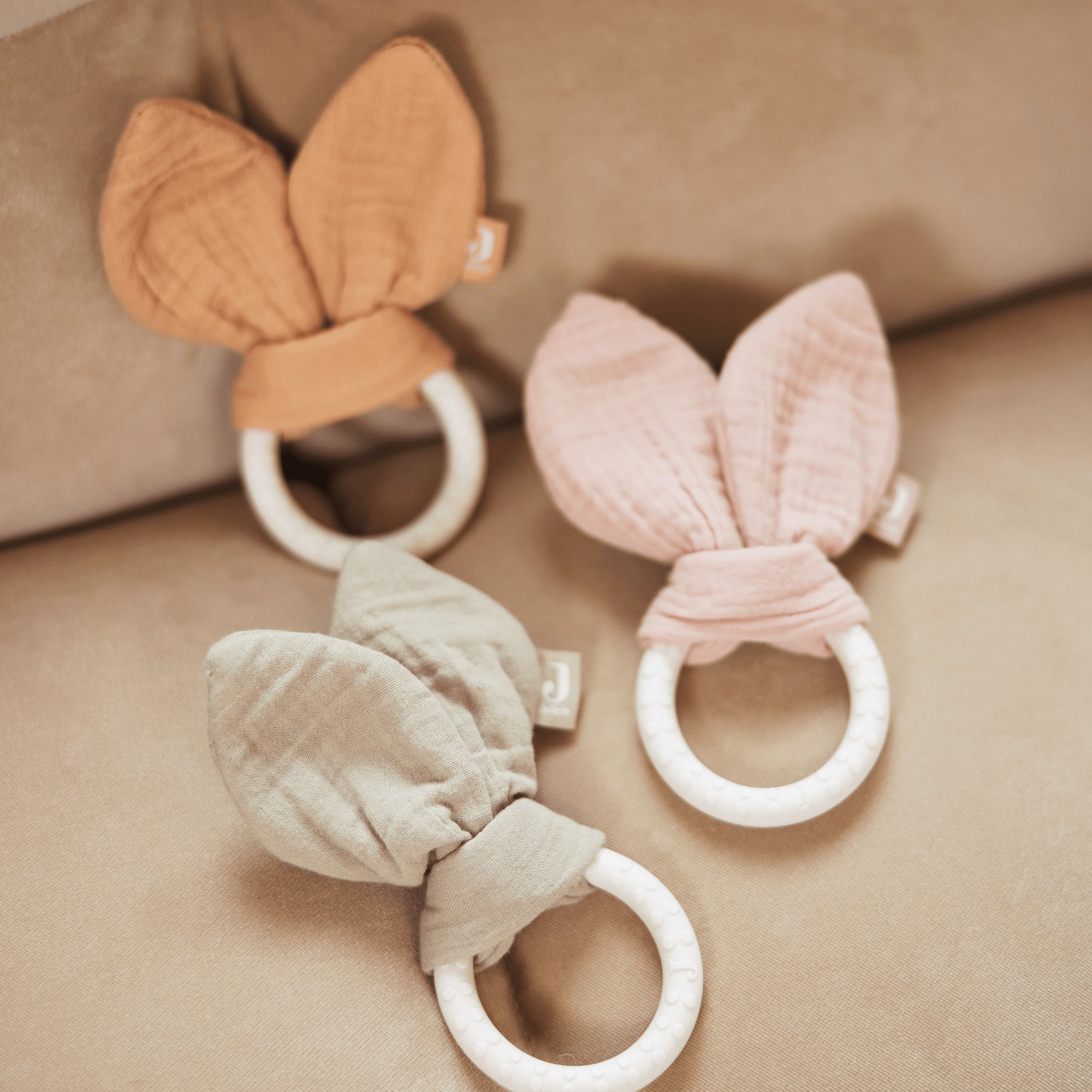 Beißringe, jollein, Grün – Produktansicht