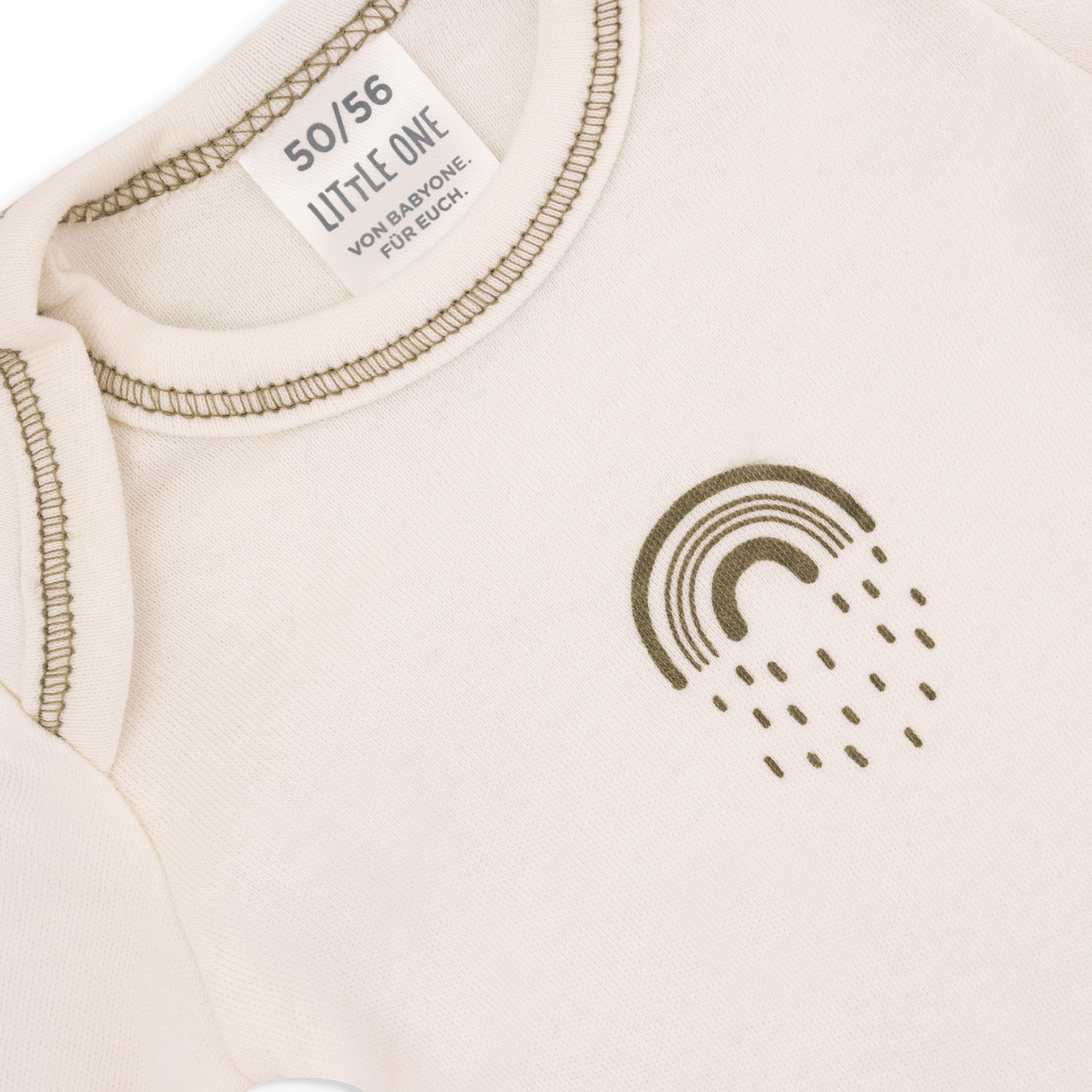Langarmbodys, LITTLE ONE, Grün – Produktansicht