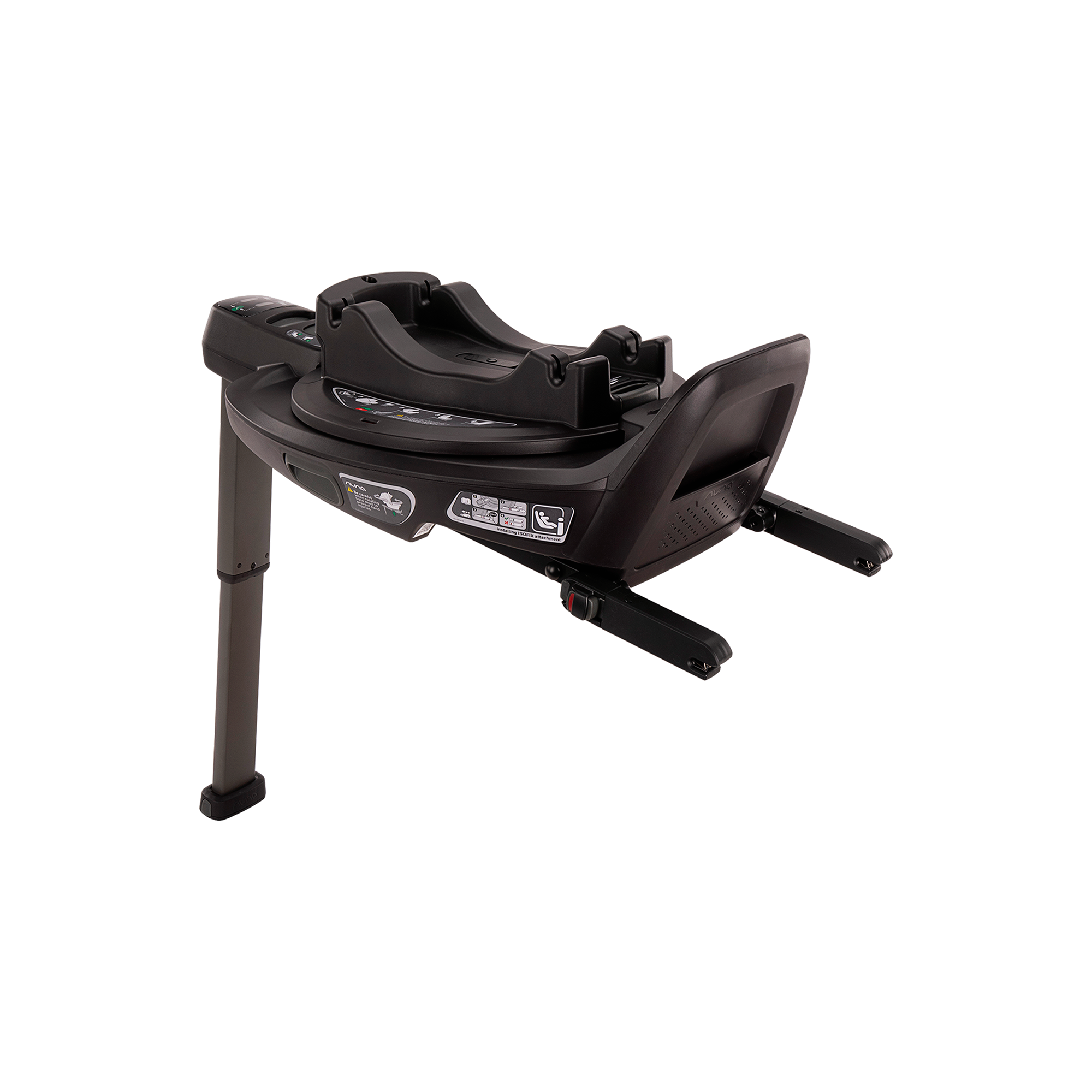 Isofix Stationen, nuna, Schwarz – Produktansicht