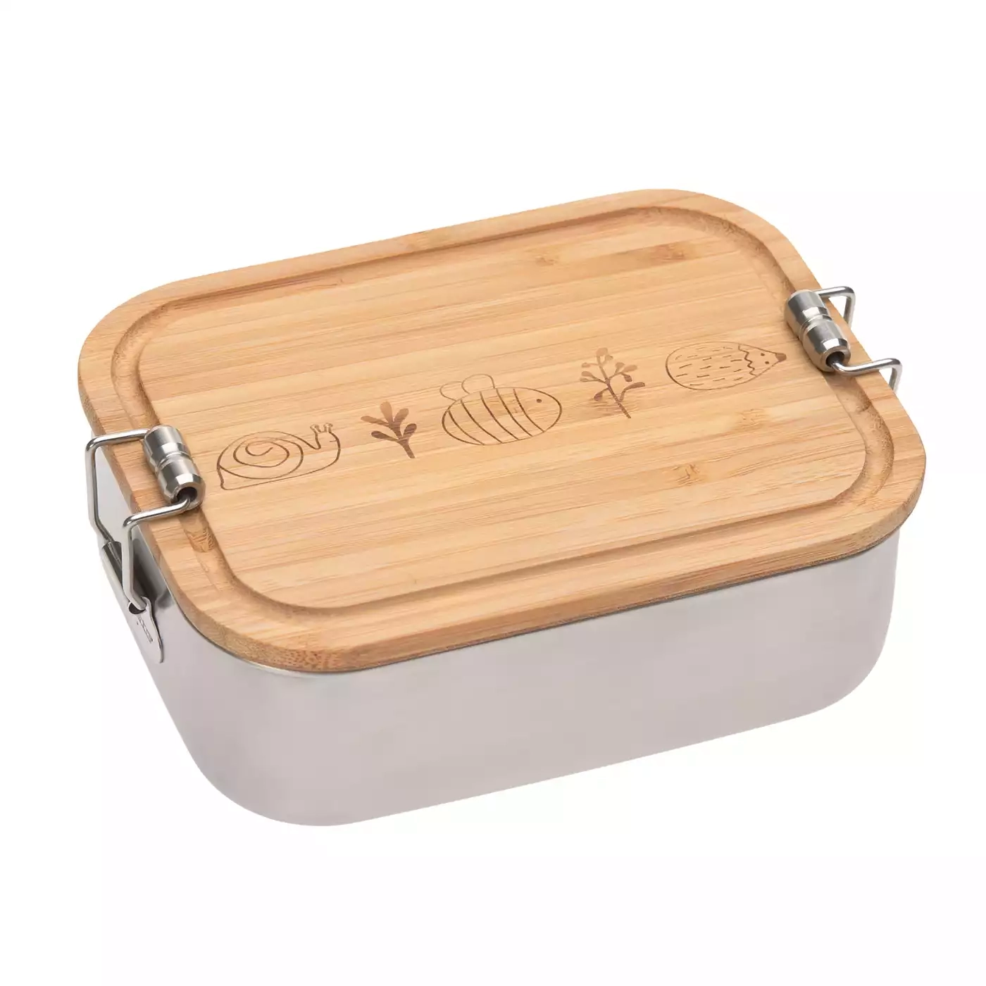 Brotdosen & Snackboxen, LÄSSIG, Mehrfarbig – Produktansicht