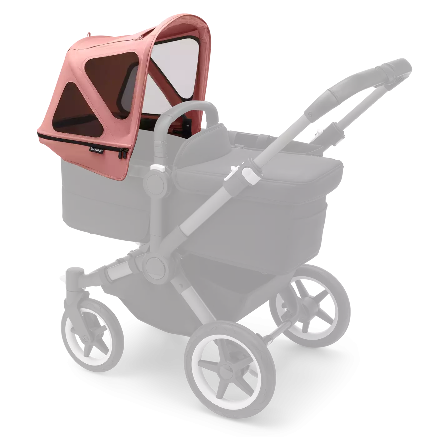 Sonnen- & Insektenschutz Kinderwagen, bugaboo, Pink – Produktansicht