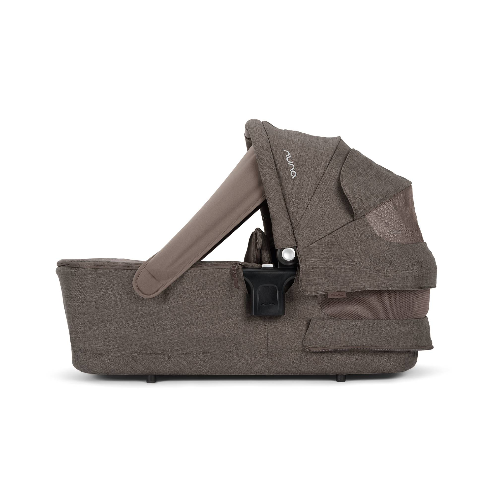 Kombi-Kinderwagen, nuna, Braun – Produktansicht