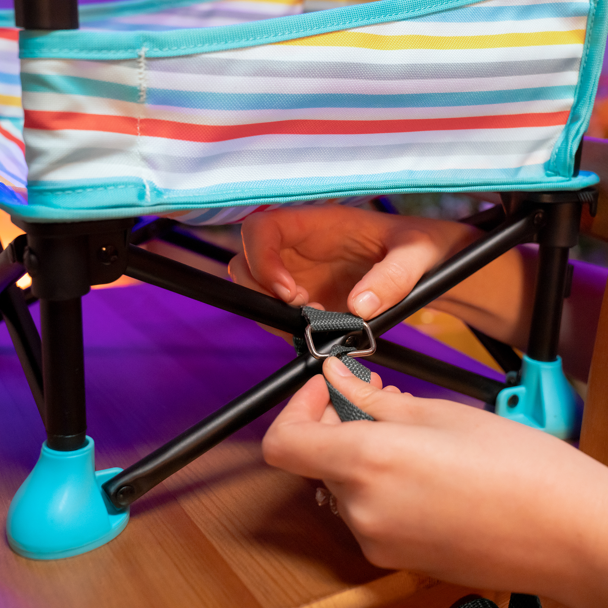 Reisehochstühle, BrightStarts, Blau – Produktansicht