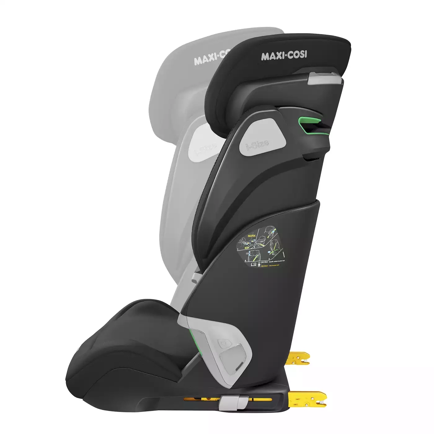 Kindersitze 15-36 kg, Gruppe 2/3, MAXI-COSI, Schwarz – Produktansicht