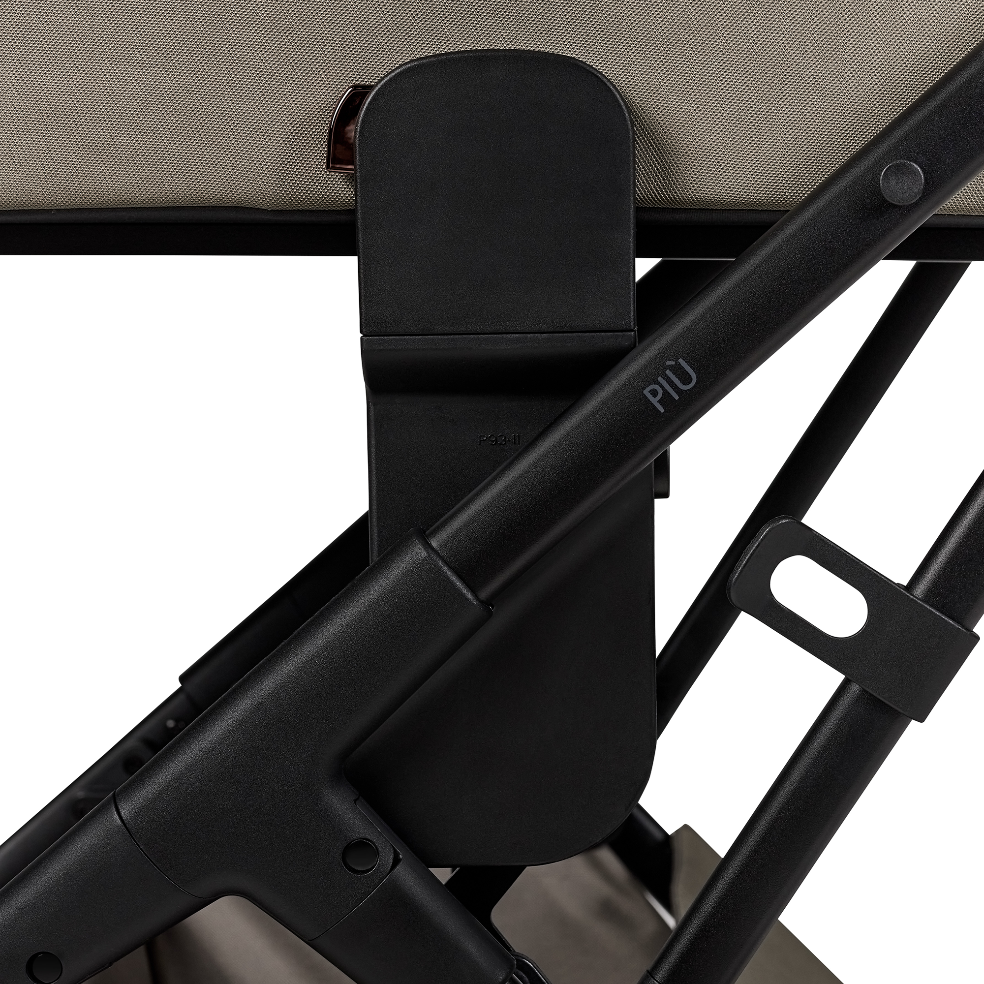 Kombi-Kinderwagen, MOON, Beige – Produktansicht