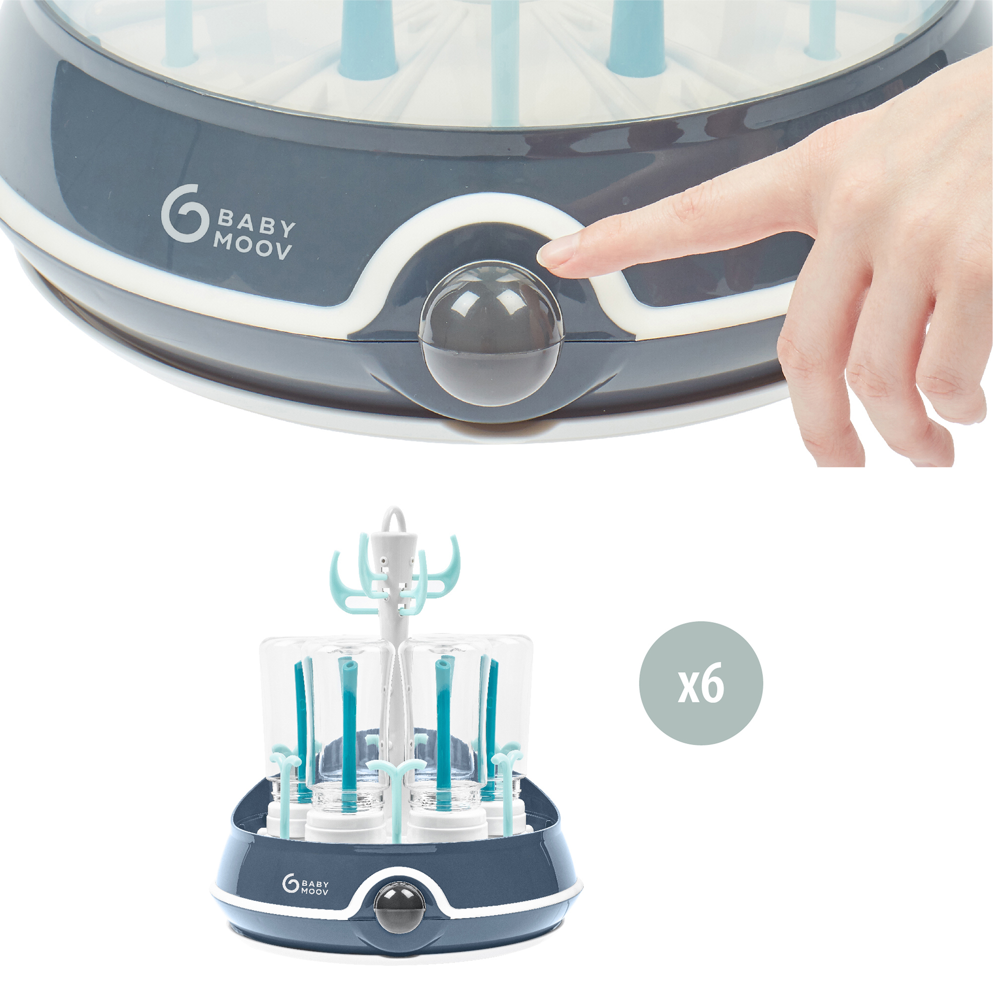 Vaporisatoren, babymoov, Blau – Produktansicht