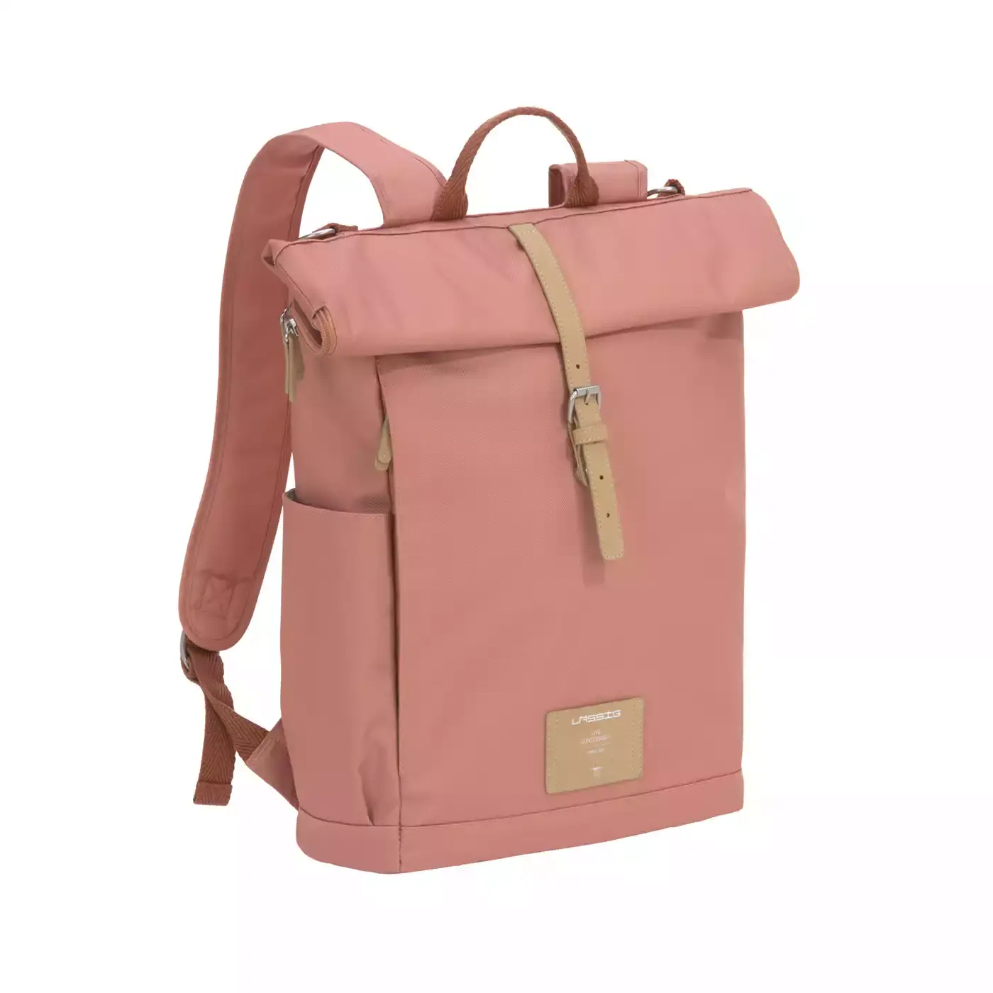 Rolltop Backpack Green Label LÄSSIG Rosa 2000577816408 1