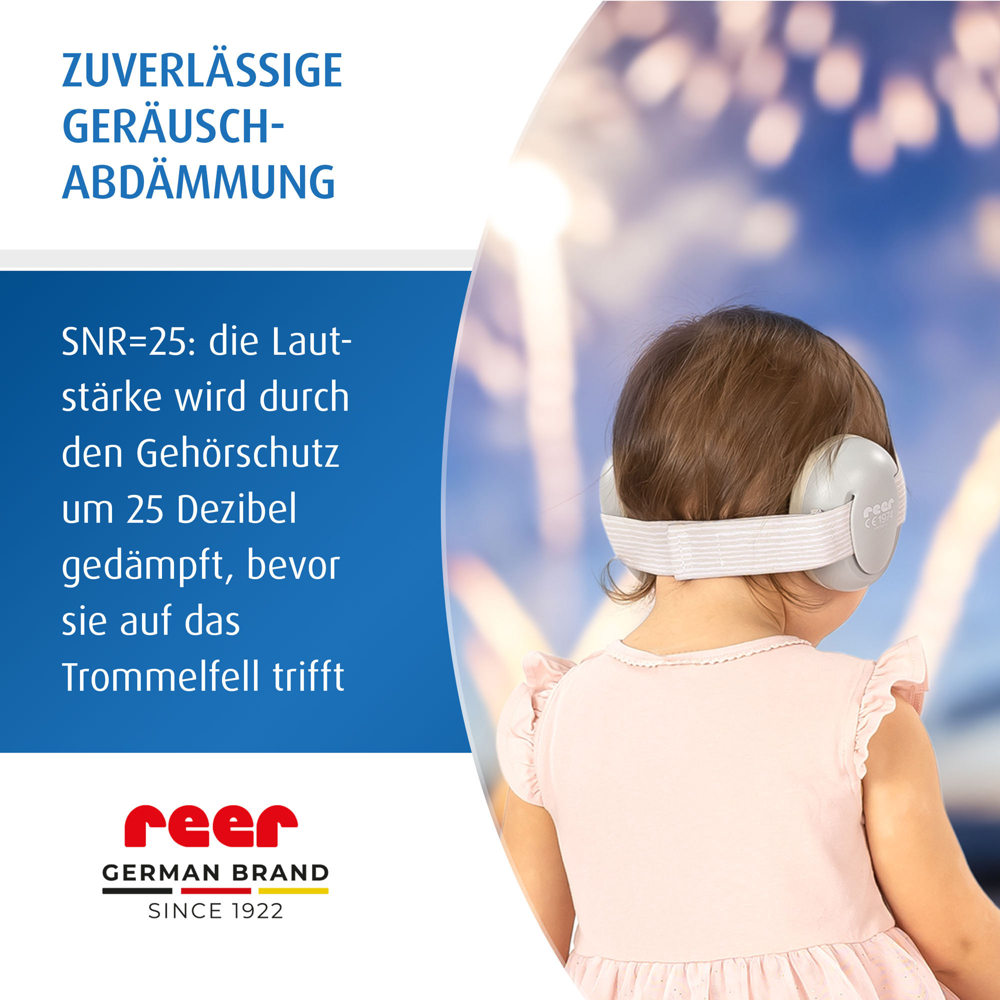 Gehörschutz, reer, Grau – Produktansicht
