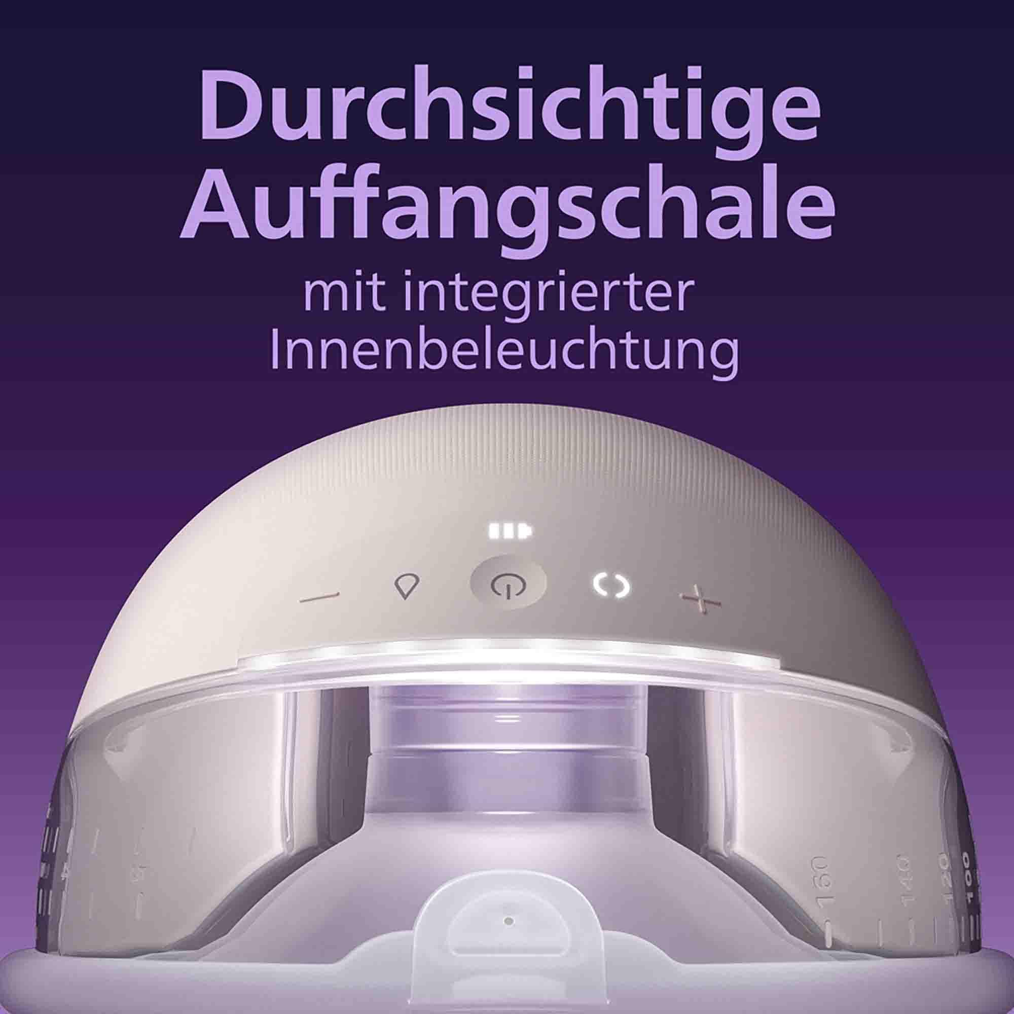 Hands Free Milchpumpen, PHILIPS AVENT, Weiß – Produktansicht