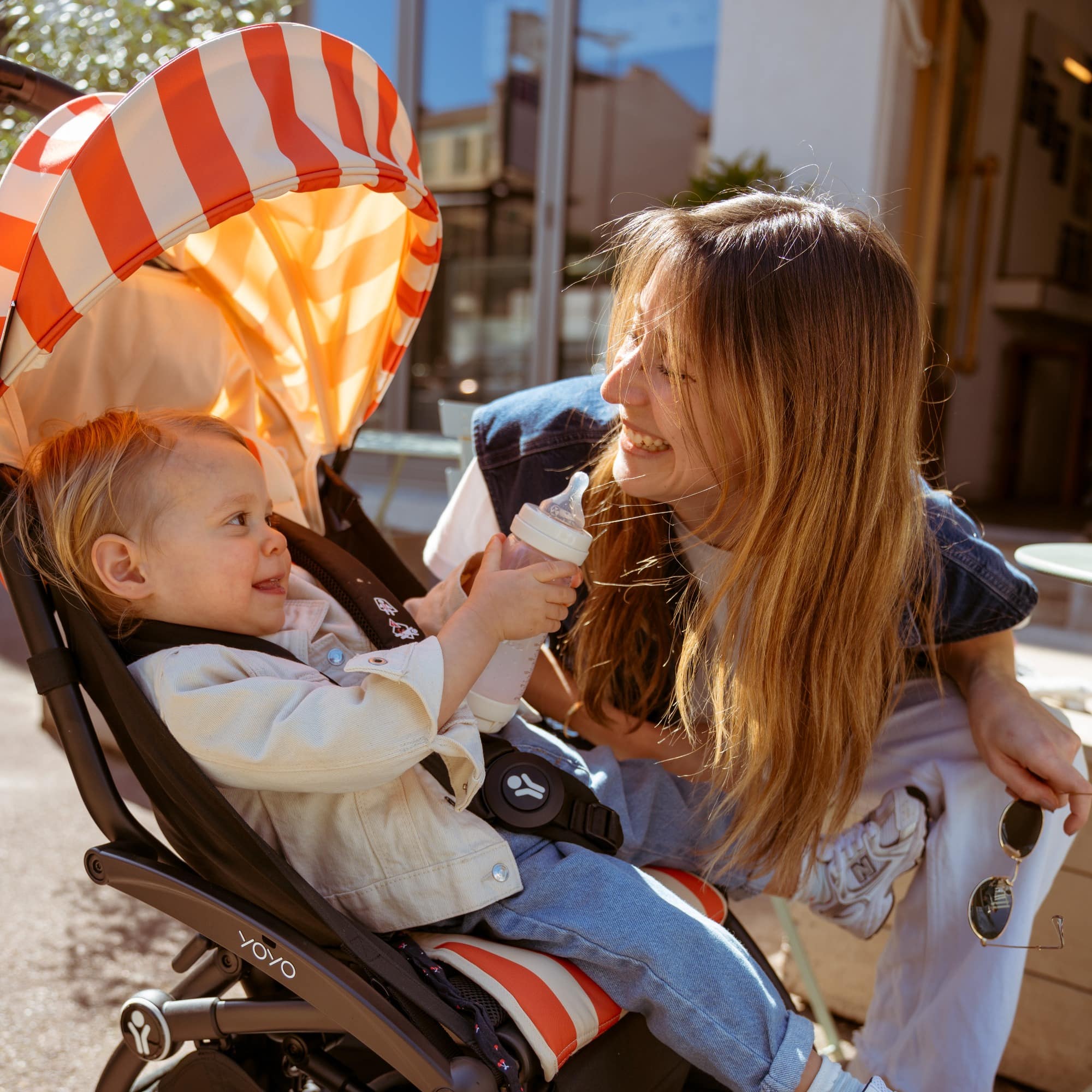 Sportsitze, STOKKE, Orange – Produktansicht