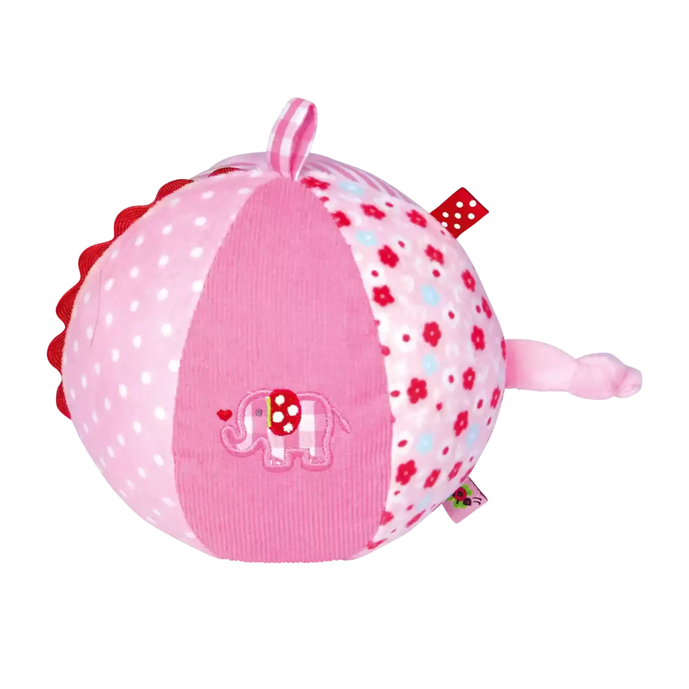 Stoffball mit Glockenspiel BabyGlück COPPENRATH Pink Rosa 2000571555006 1