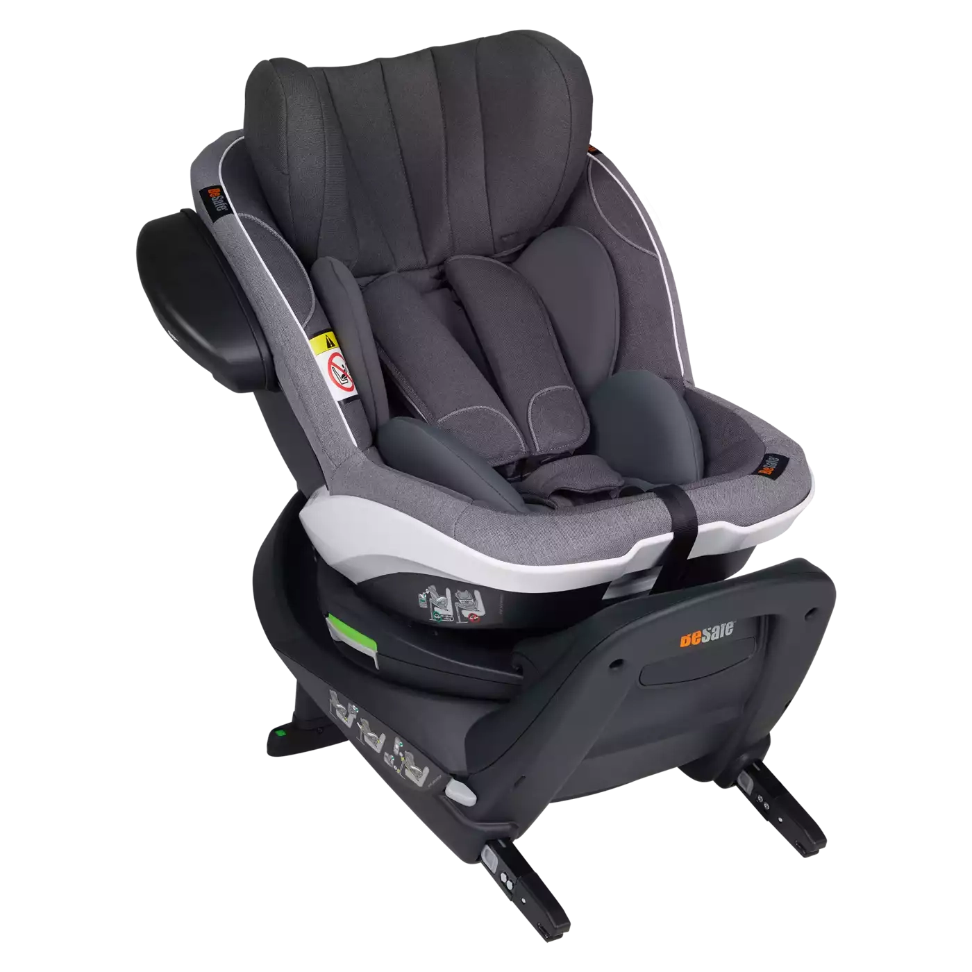 Reboarder 0-18 kg, Gruppe 0+/1, BeSafe, Grau – Produktansicht