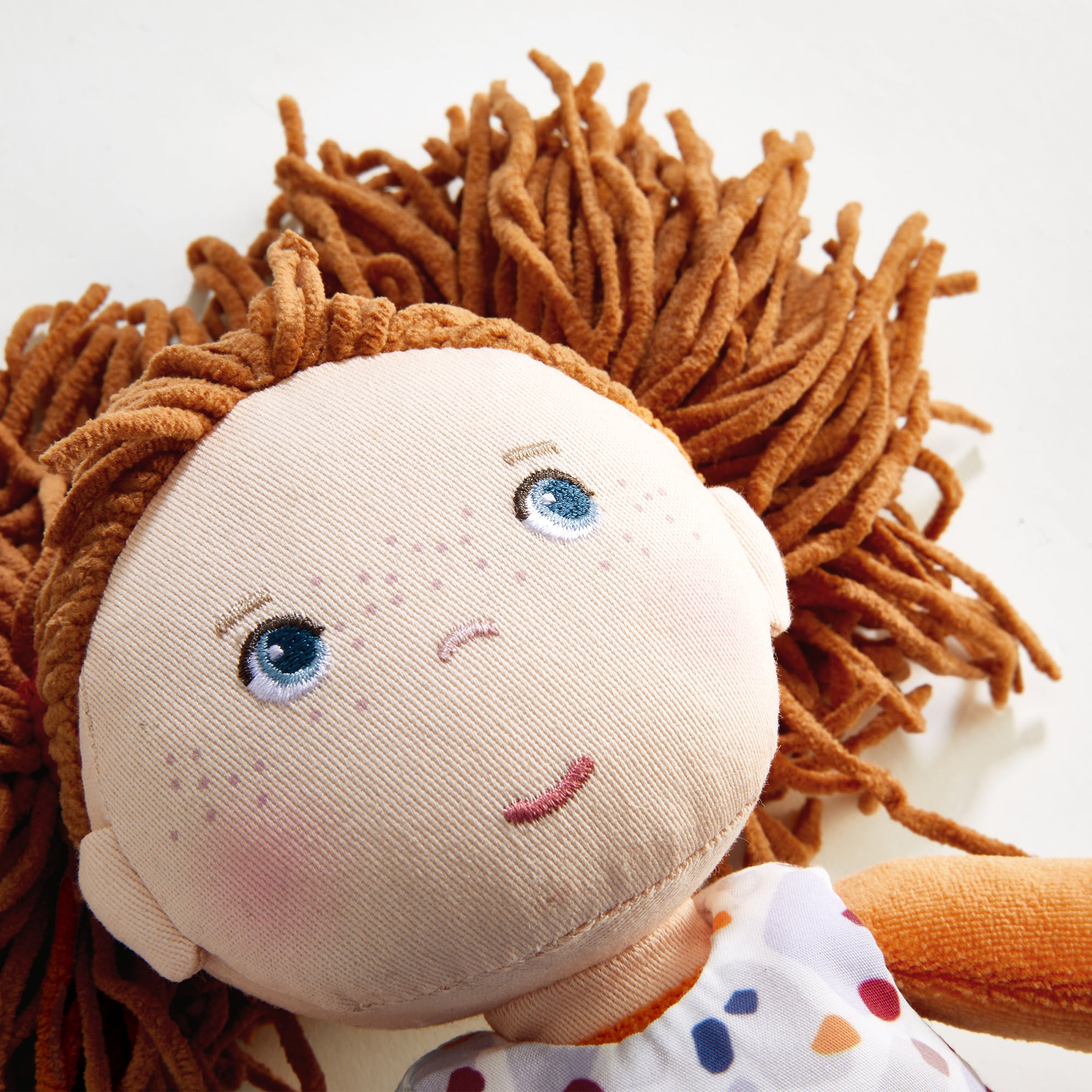 Puppen & Puppenwagen, HABA, Orange – Produktansicht