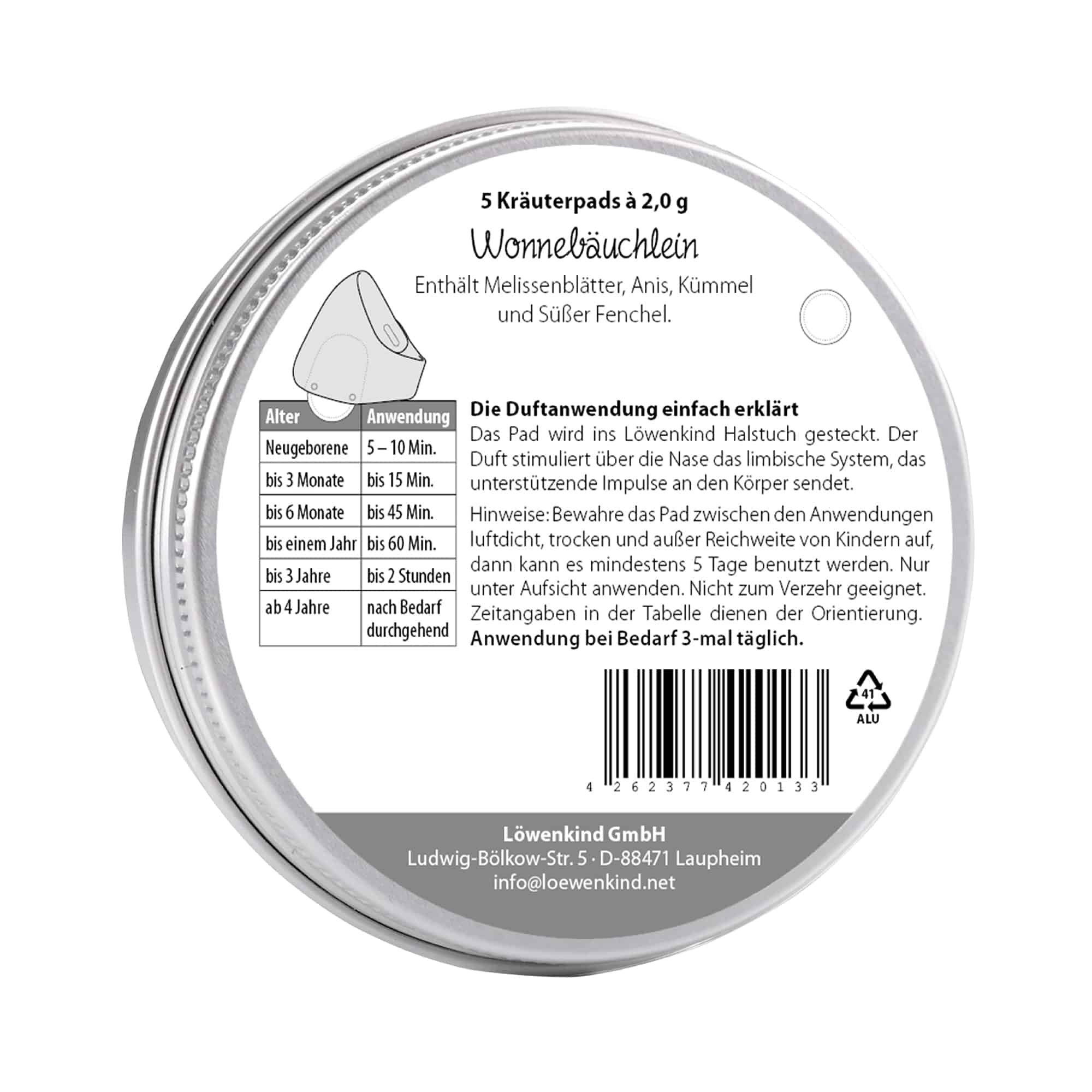 Hausapotheke, Löwenkind, Mehrfarbig – Produktansicht