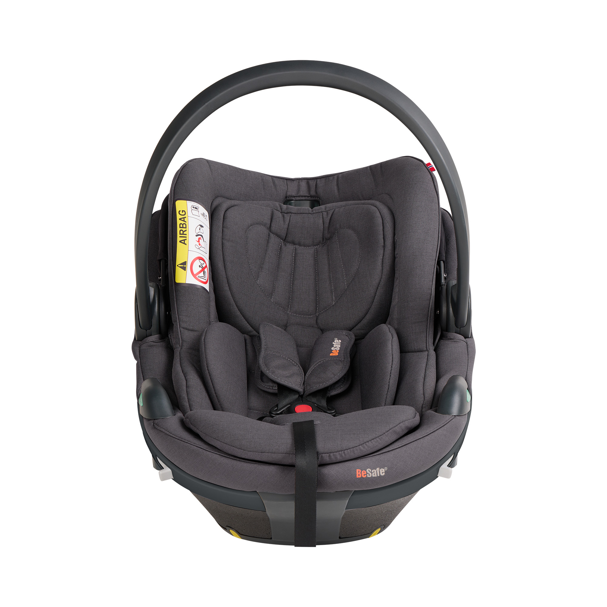 Babyschalen 0-13 kg, Gruppe 0+, BeSafe, Grau – Produktansicht