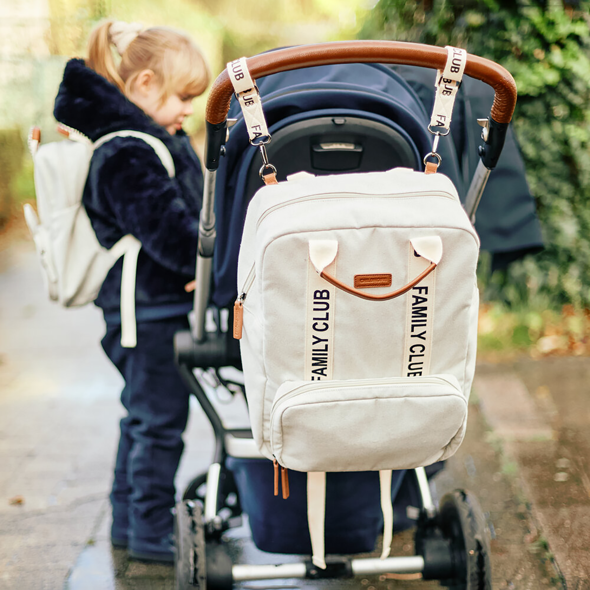 Wickelrucksäcke, CHILDHOME, Weiß – Produktansicht