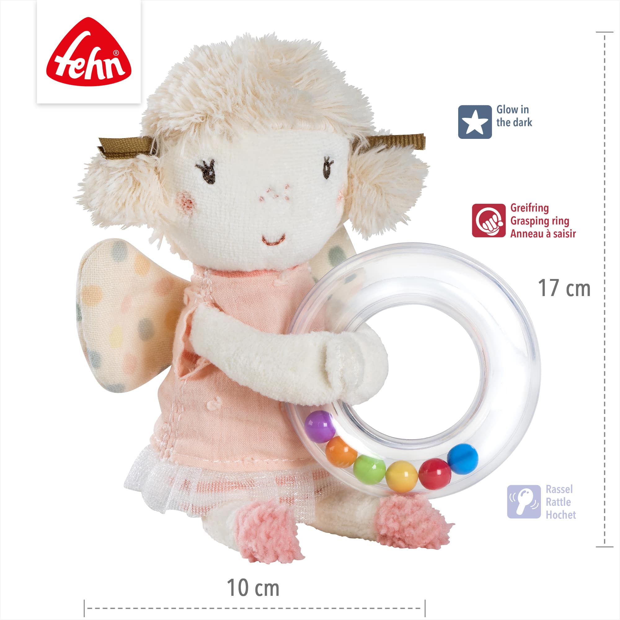 Rasseln & Greiflinge, fehn, Mehrfarbig – Produktansicht