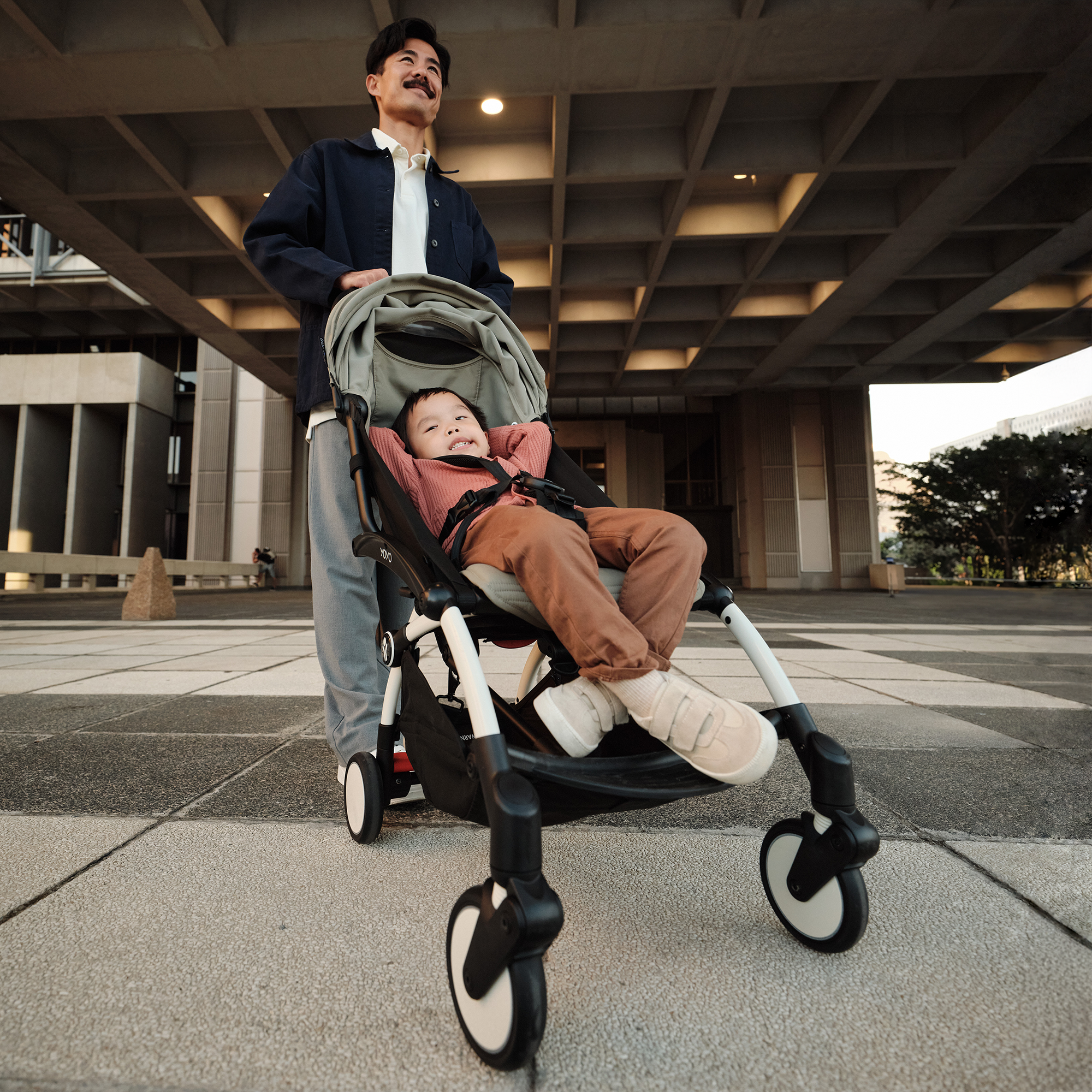 Kombi-Kinderwagen, STOKKE, Weiß – Produktansicht