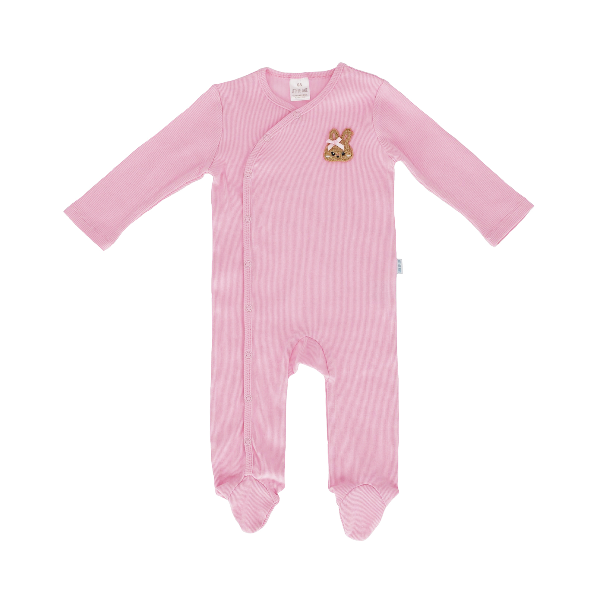 Strampler, LITTLE ONE, Pink – Besonderheit: aus 95% Baumwolle