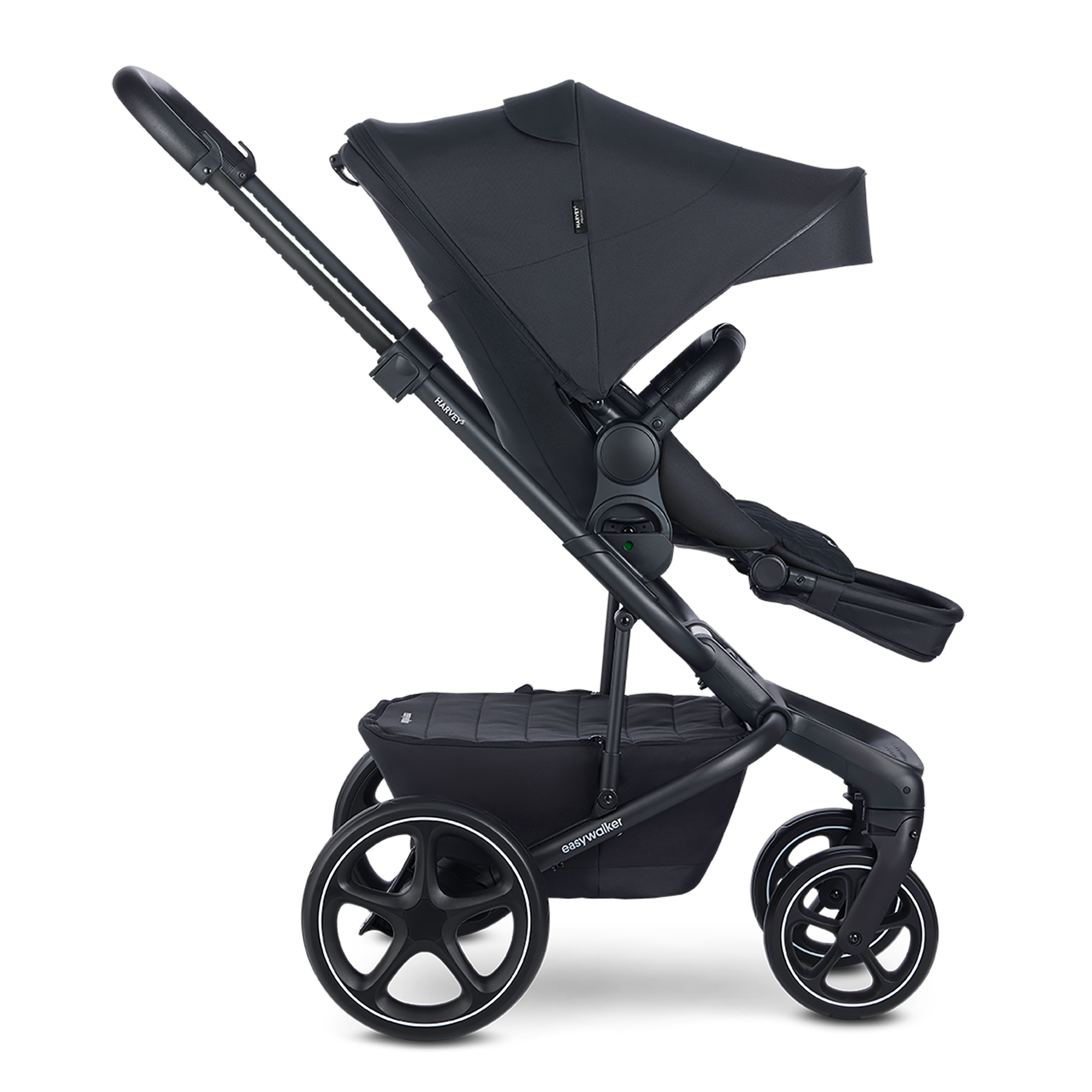Kombi-Kinderwagen, easywalker, Grau – Produktansicht