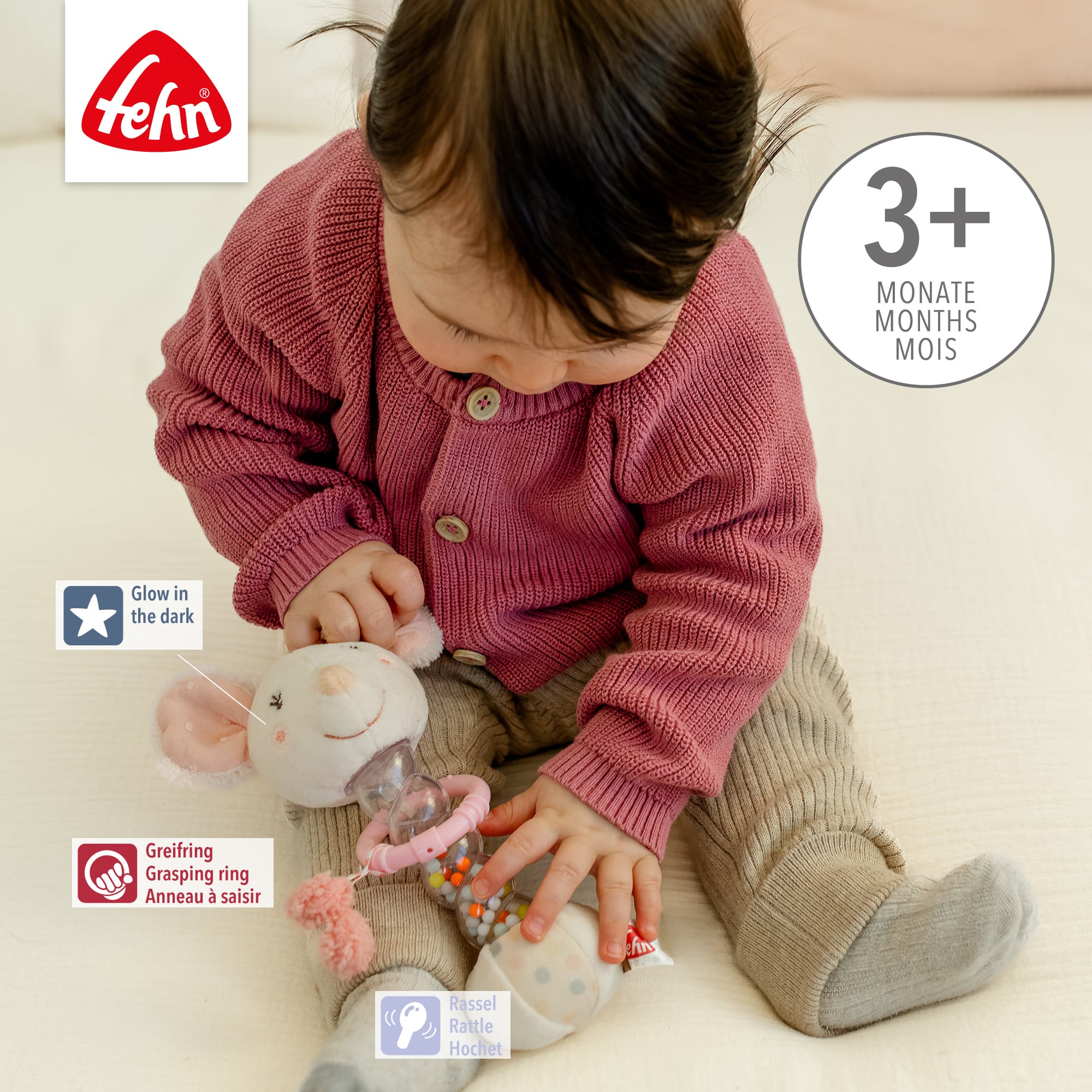 Regenmacher, fehn, Beige – Produktansicht