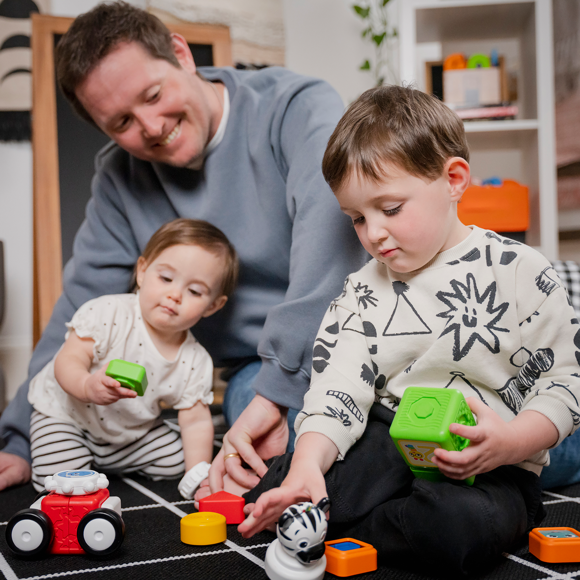 Bausteine, baby einstein, Mehrfarbig – Produktansicht