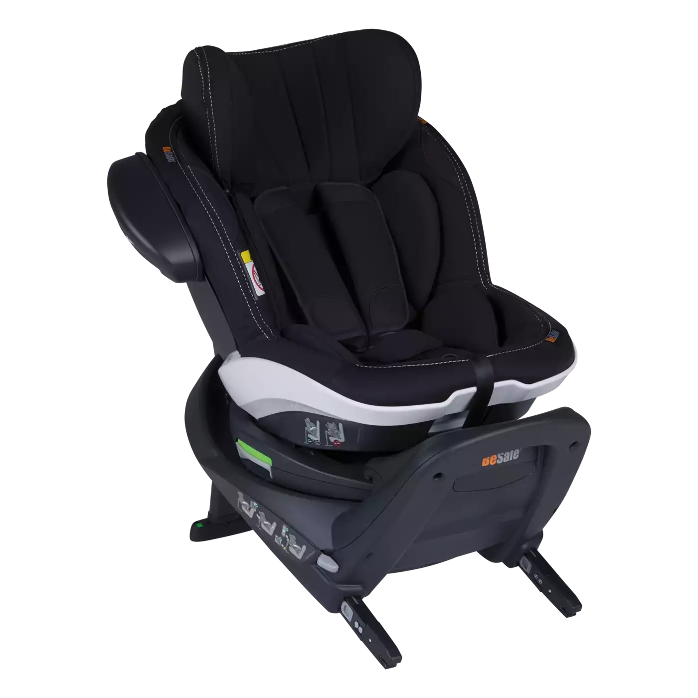 Reboarder 0-18 kg, Gruppe 0+/1, BeSafe, Schwarz – Produktansicht