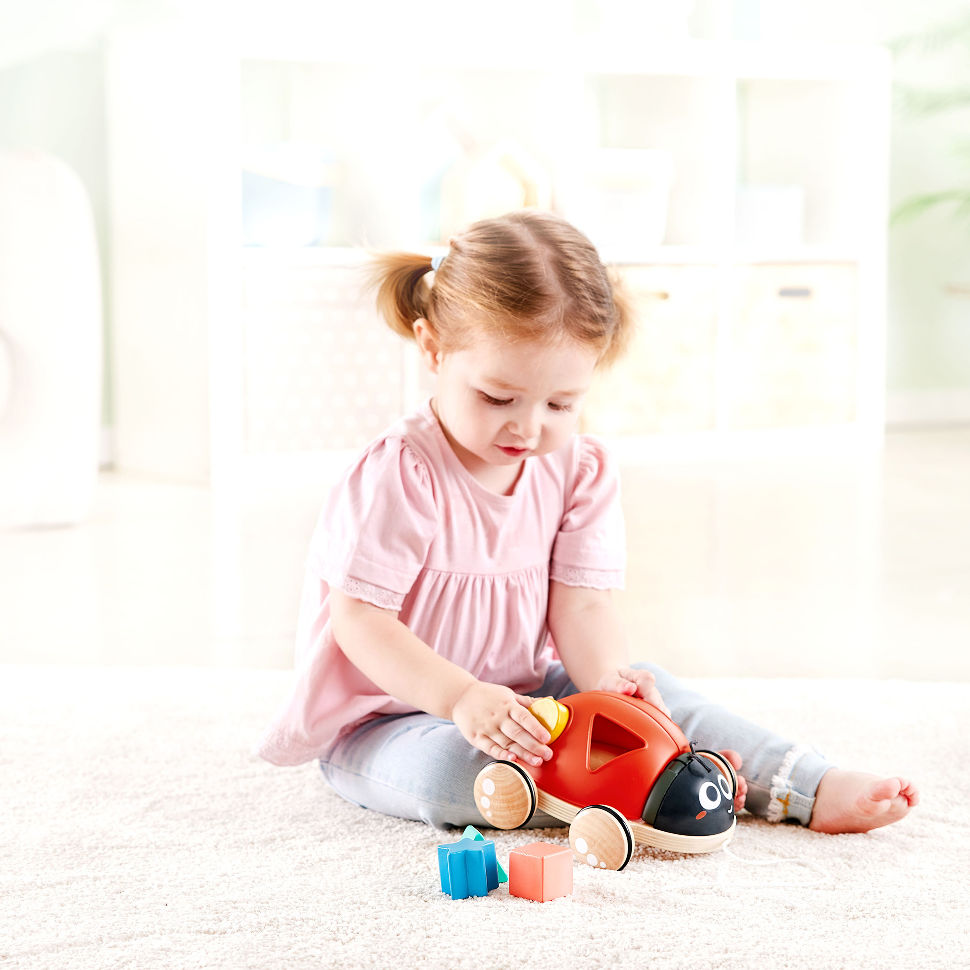 Steckspielzeug, Hape, Rot – Produktansicht