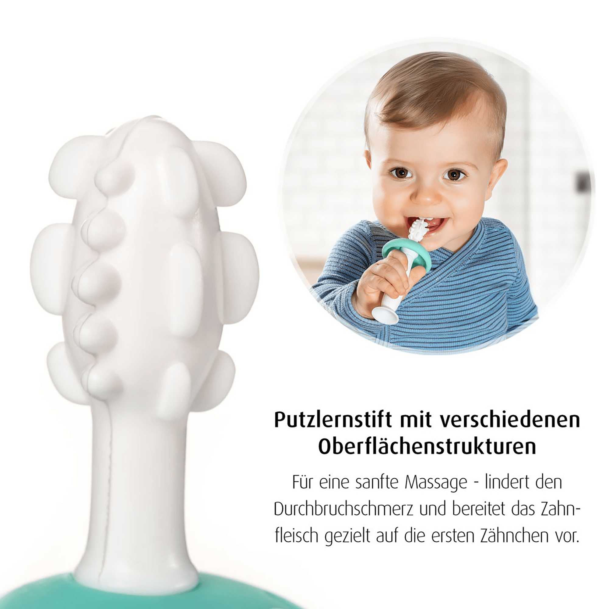 Zahnbürsten, reer, Weiß – Produktansicht