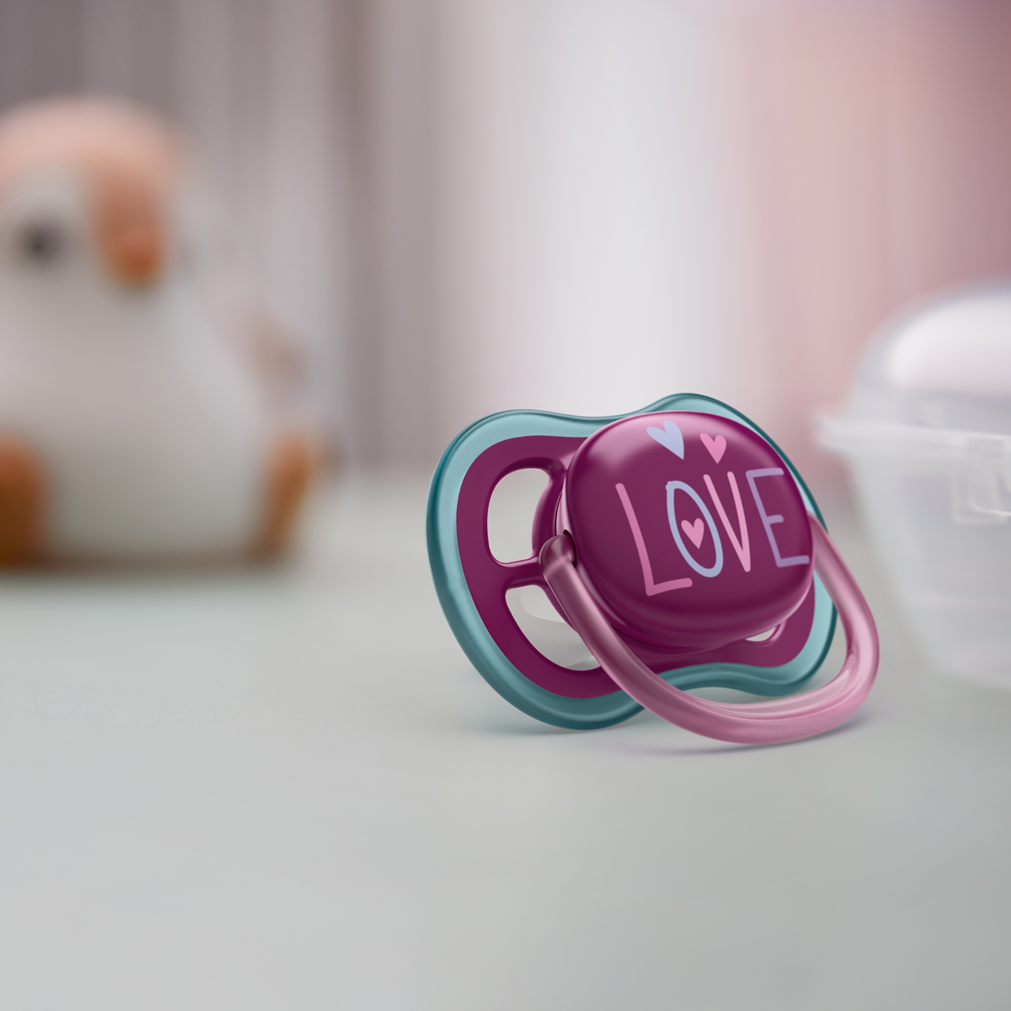 Schnuller, PHILIPS AVENT, Pink – Produktansicht