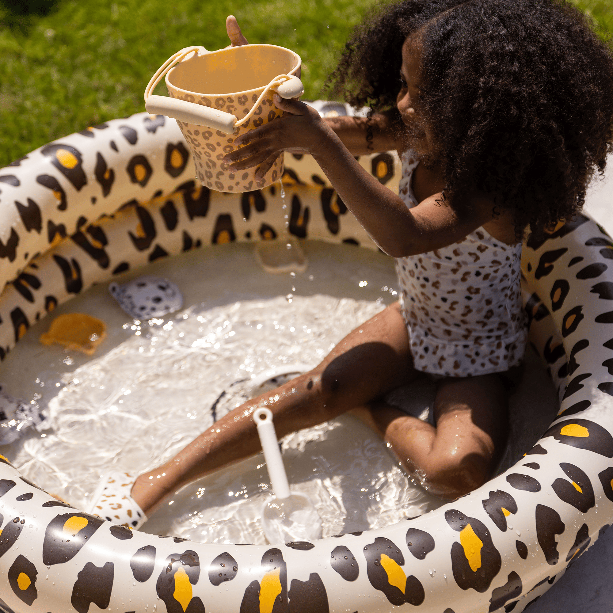 Pool Leopard SWIM ESSENTIALS Beige 2000586684005 2