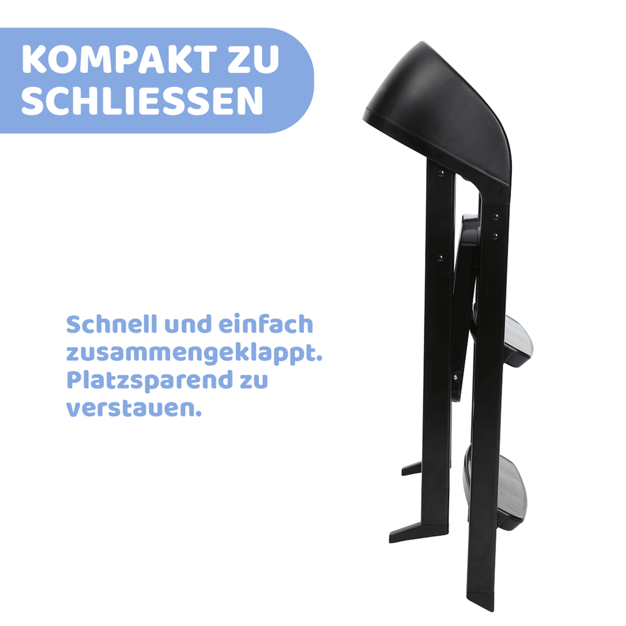 Klapphochstühle, chicco, Grau – Produktansicht