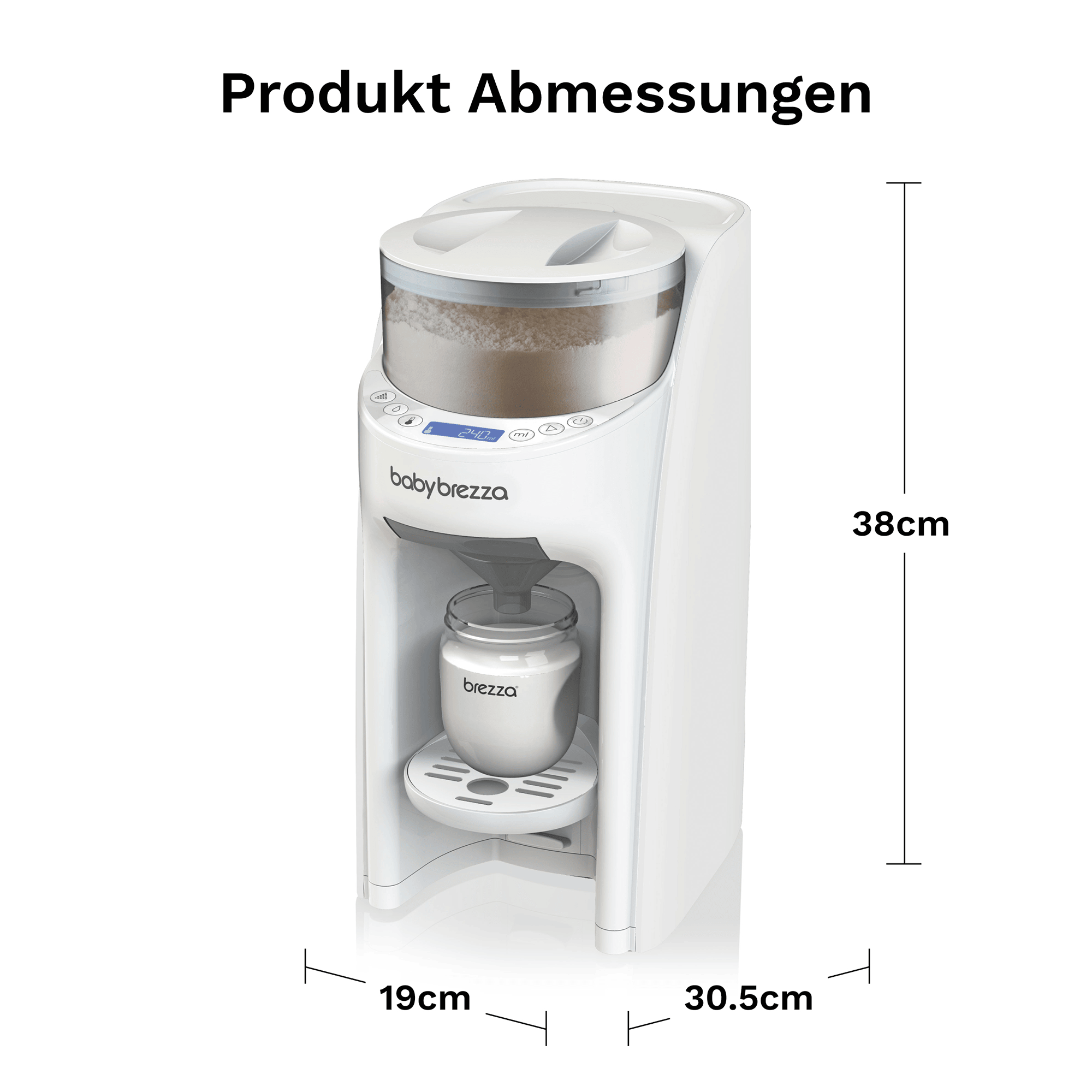 Produkte, babybrezza, Weiß – Produktansicht