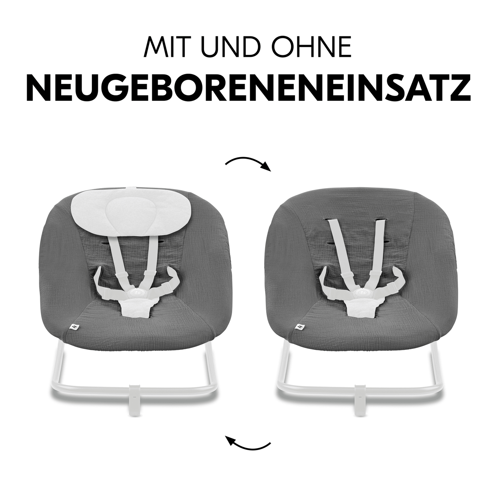 Hochstuhl Zubehör, hauck, Grau – Produktansicht