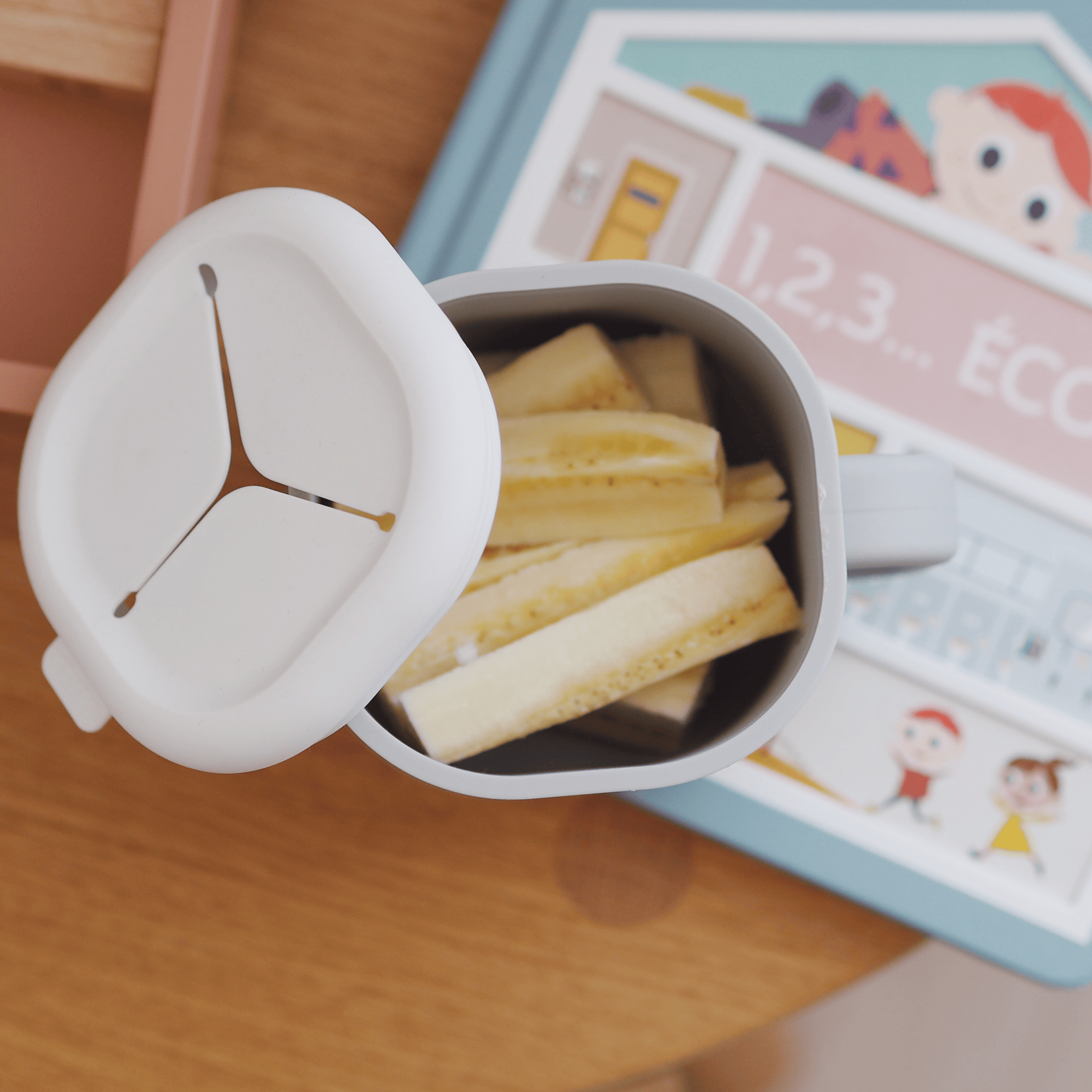 Brotdosen & Snackboxen, BÈABA, Grau – Produktansicht