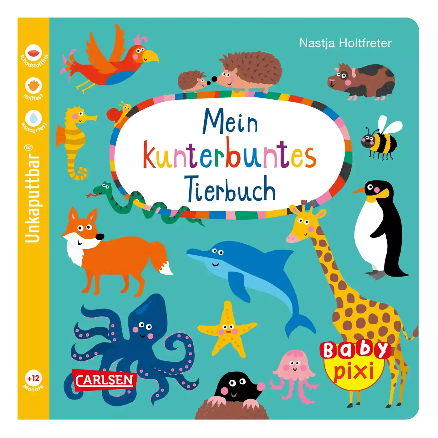 Baby Pixi - Mein kunterbuntes Tierbuch CARLSEN 2000574201955 3