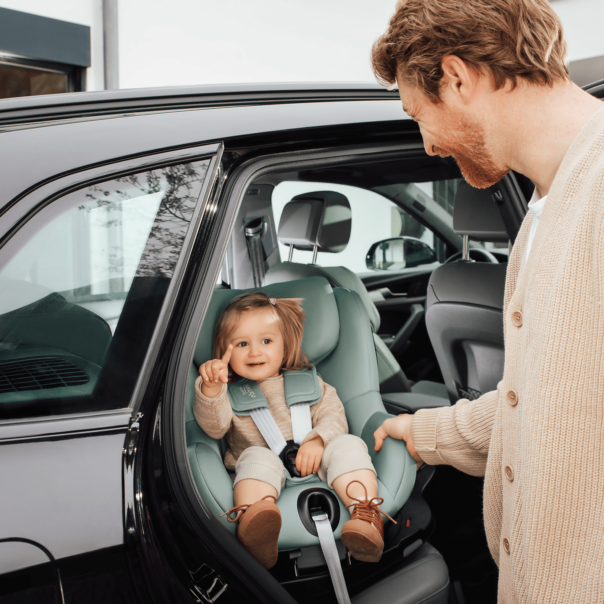 Reboarder 0-18 kg, Gruppe 0+/1, Britax Römer, Grün – Produktansicht