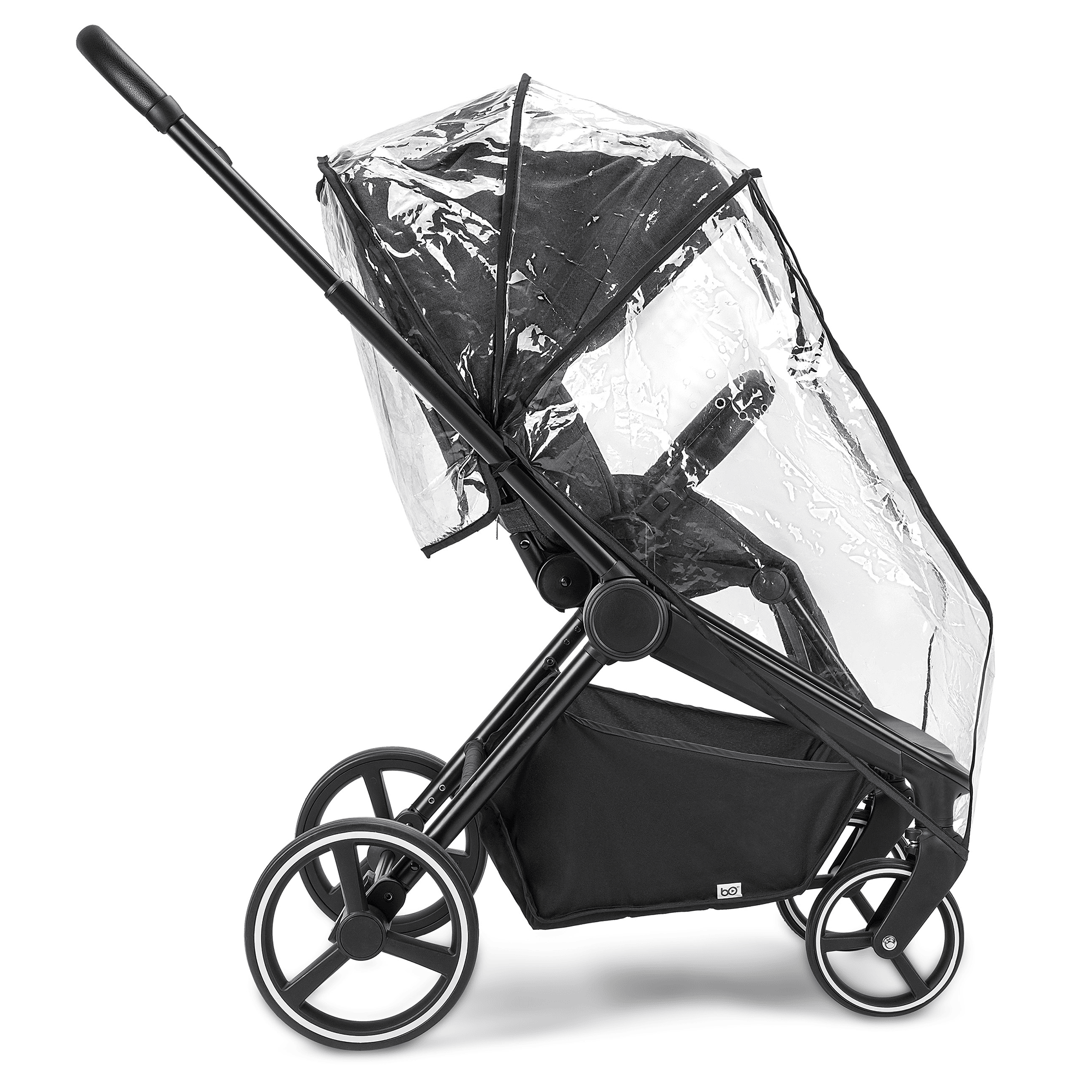 Kombi-Kinderwagen, B.O. StartKlar, Schwarz – Produktansicht