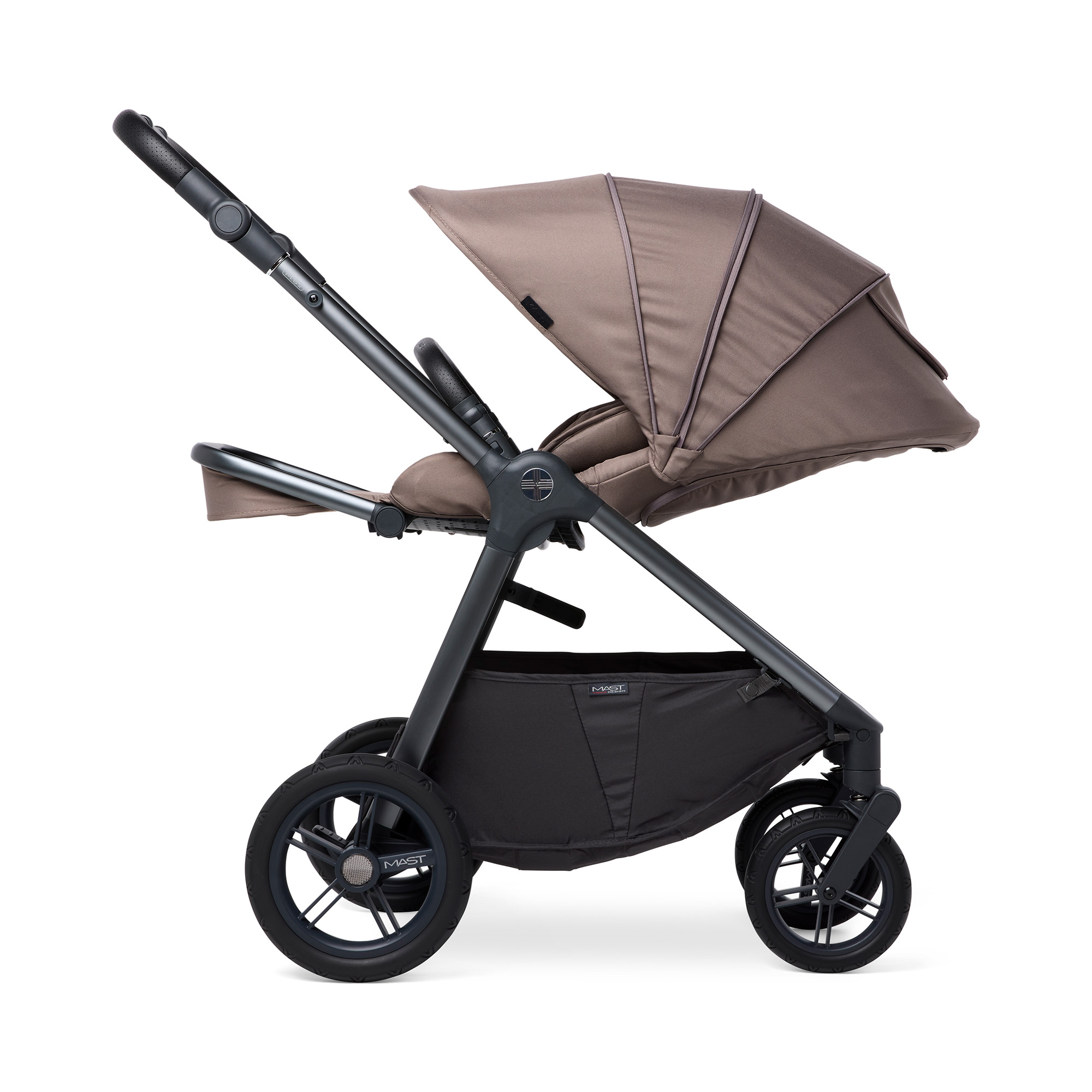 Kombi-Kinderwagen, MAST, Beige – Produktansicht