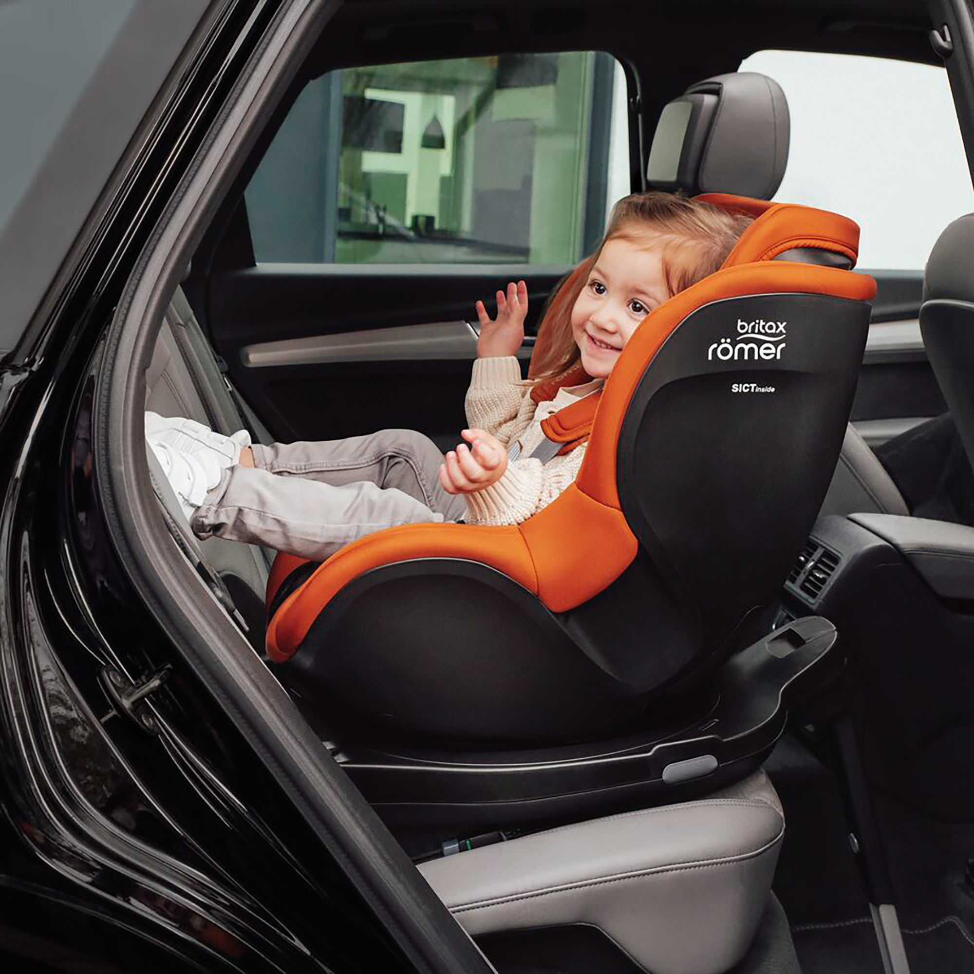 Reboarder 0-18 kg, Gruppe 0+/1, Britax Römer, Braun – Produktansicht